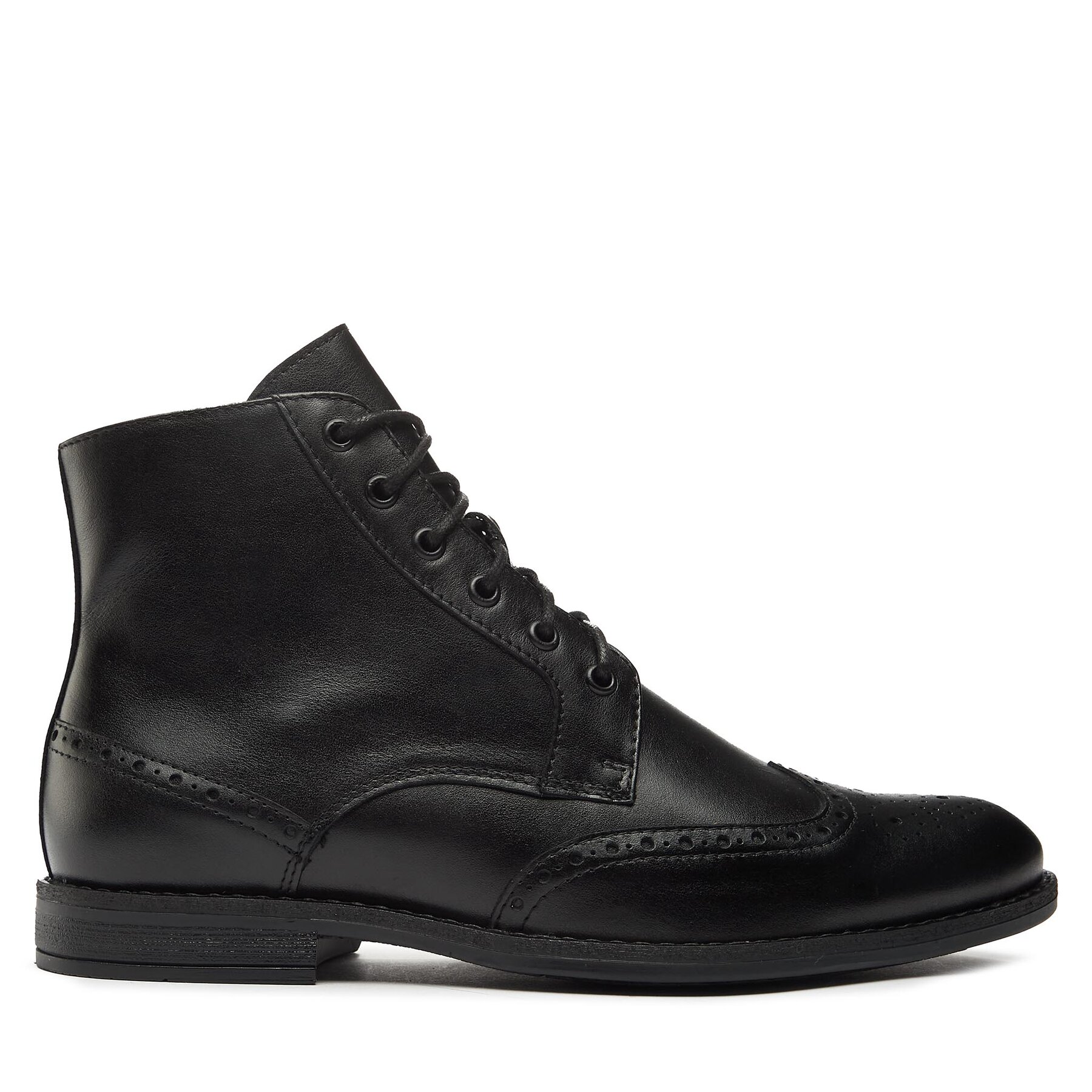 Botines planos Ryłko IDTK07 Negro