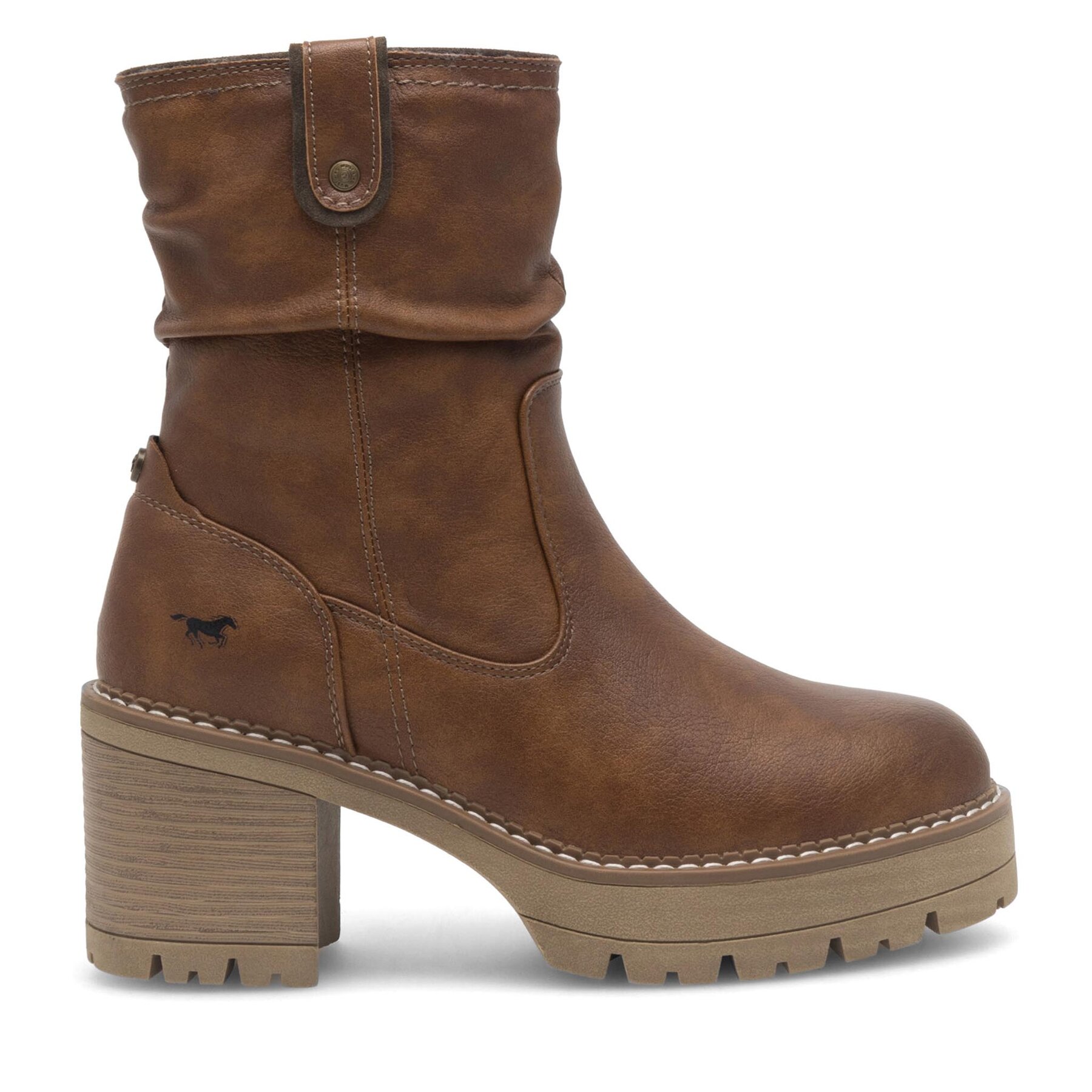 Botines Mustang 1473-601 Marrón