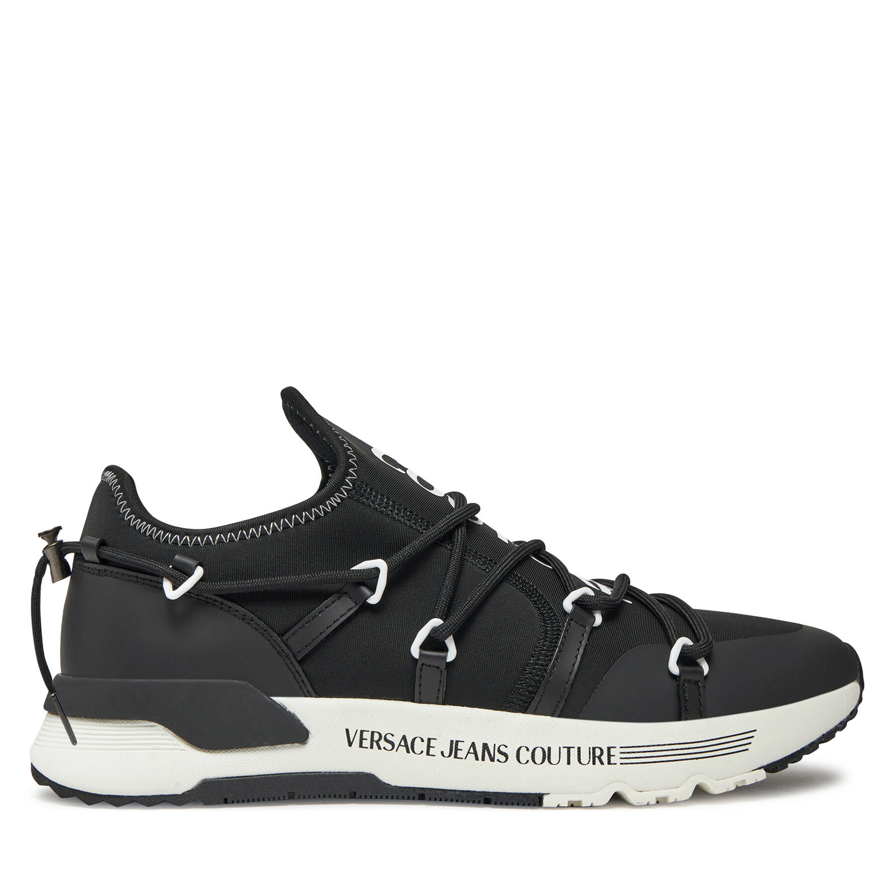 Uomo Sneakers Versace Jeans Couture, Taglia 41, Nero, Dynamiic 77YA3SA6, taglia : 41