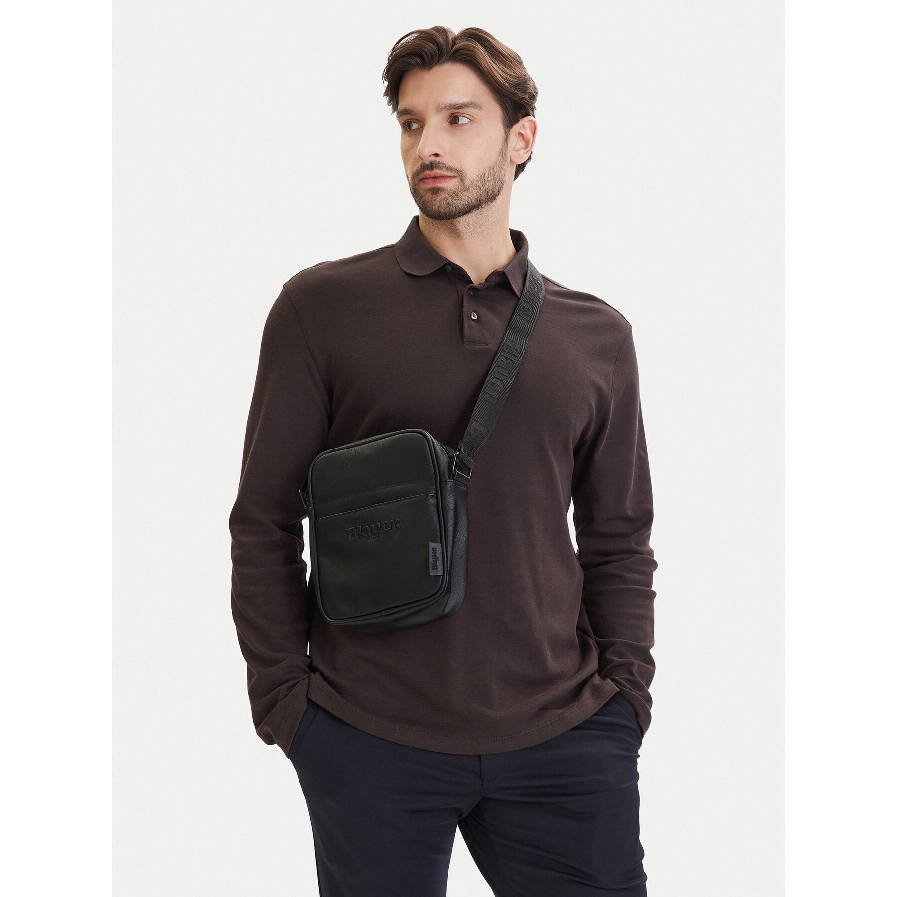 Τσαντάκι Blauer S6FORT03/WAL Μαύρο