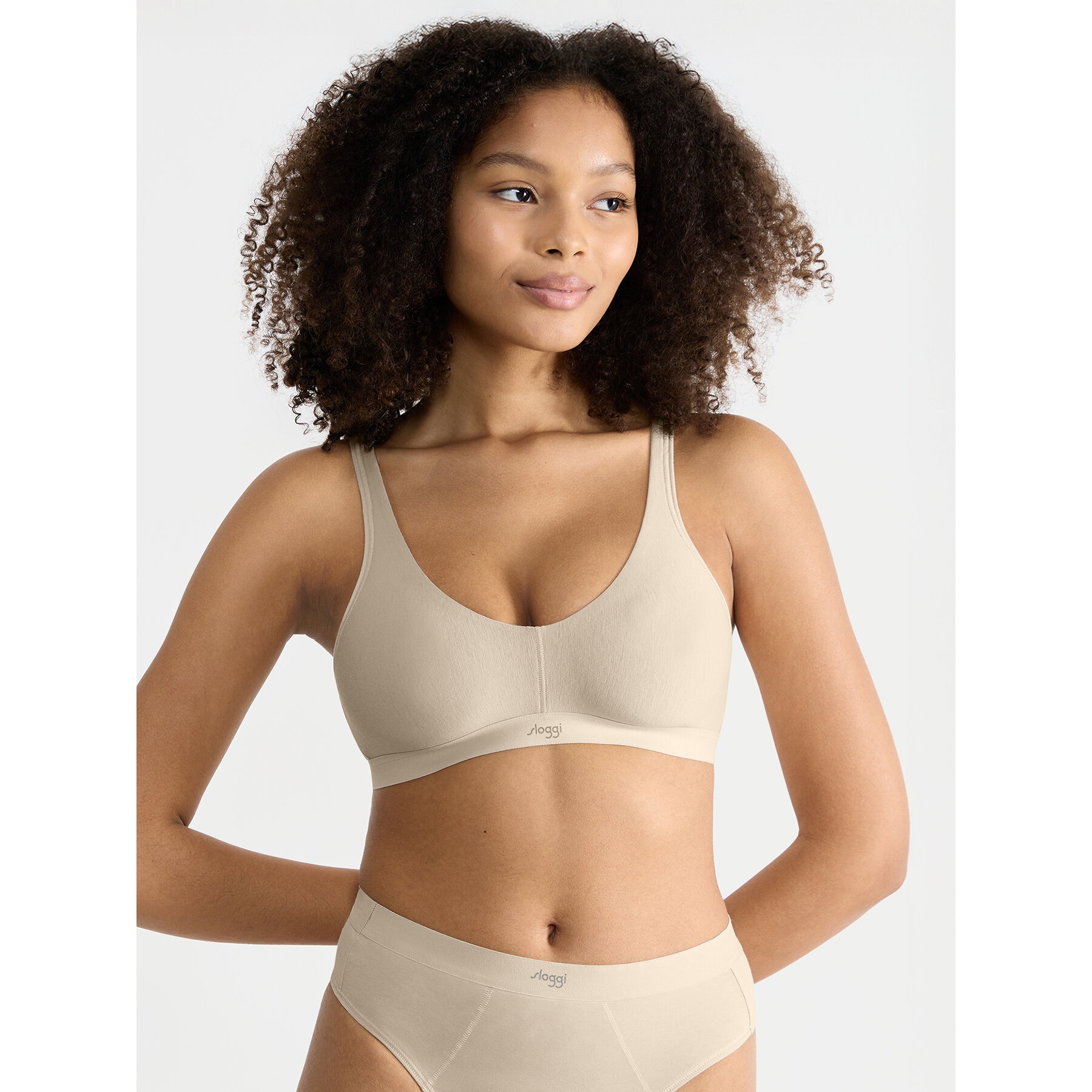 Sloggi Reggiseno senza ferretto Ever Ease 10219673 Beige