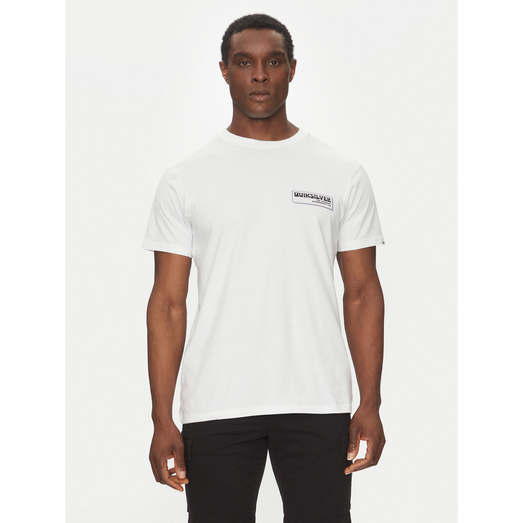 Quiksilver Póló EQYZT08095 Fehér Regular Fit