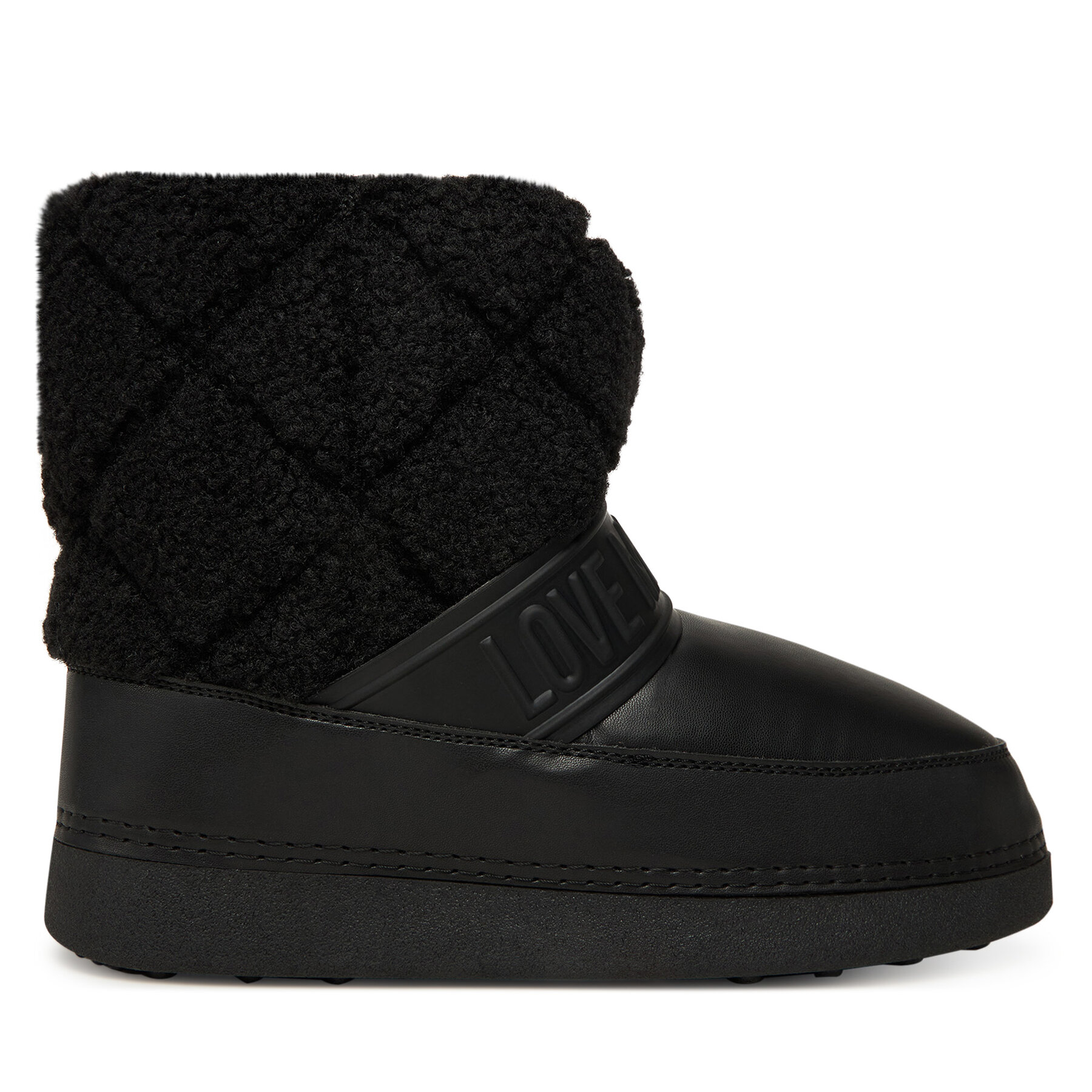 Cizme de zăpadă LOVE MOSCHINO JA24412G0NISJ00A Negru