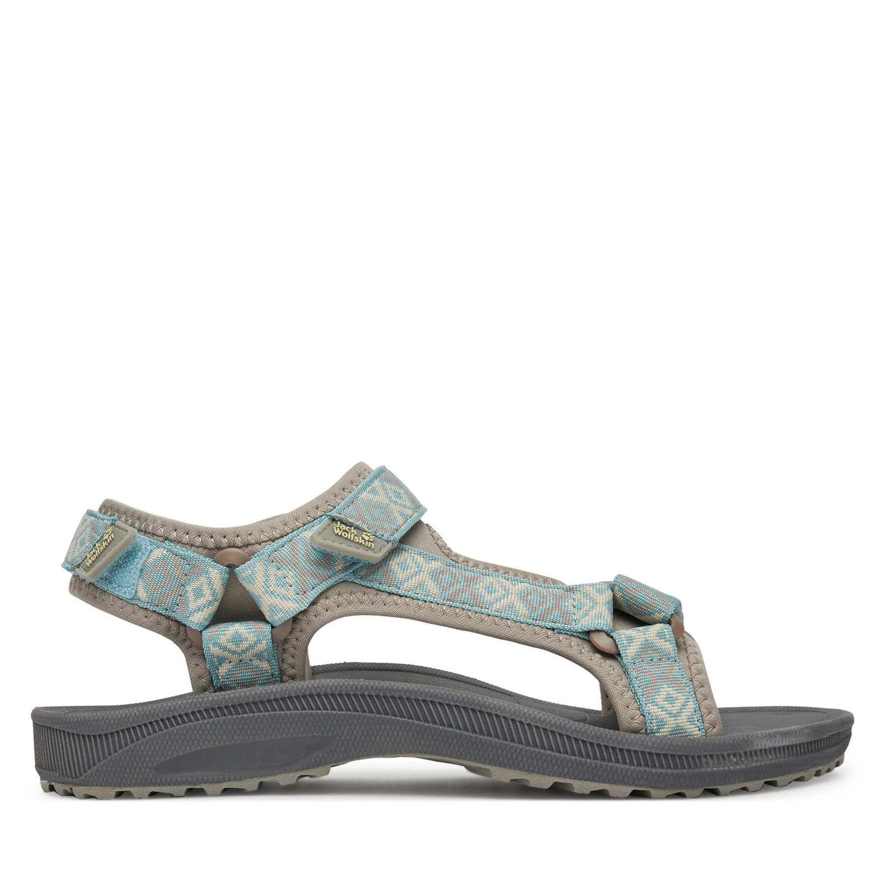 Jack Wolfskin Σανδάλια Jack Wolfskin Wave Breaker 4050291 Πράσινο