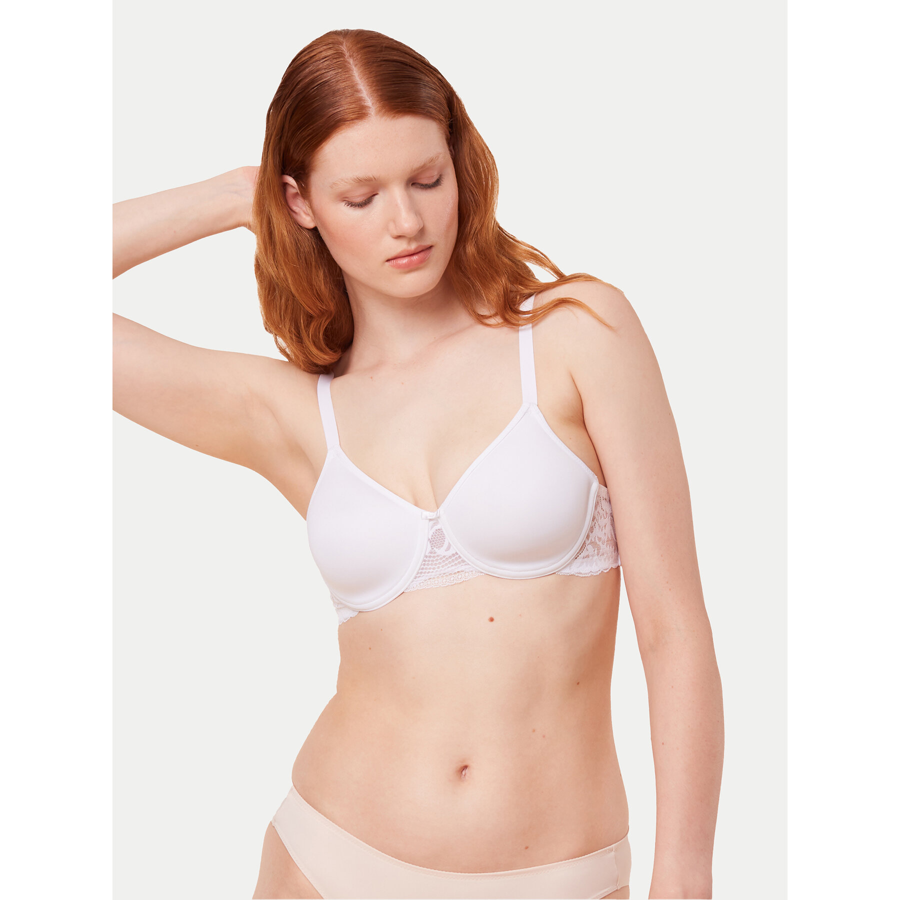 Triumph Σουτιέν με μπανέλα Modern Lace 10215960 Λευκό