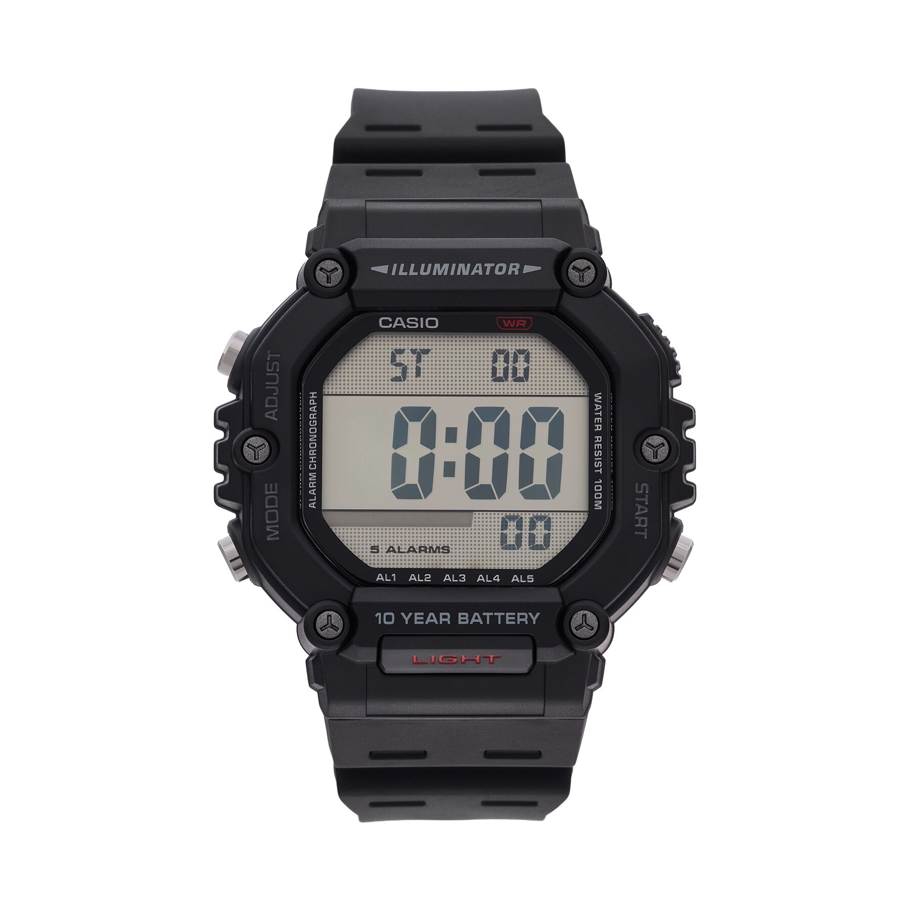 Часовник Casio AE-1600H-1AVEF Черен