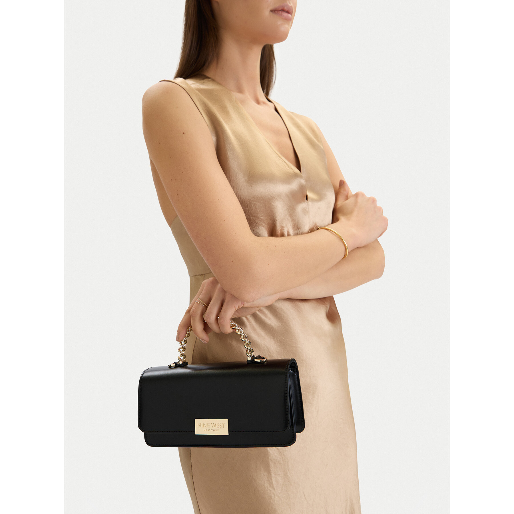 Nine West Τσάντα Nine West CEO-Mercer Mood-KY317 Μαύρο