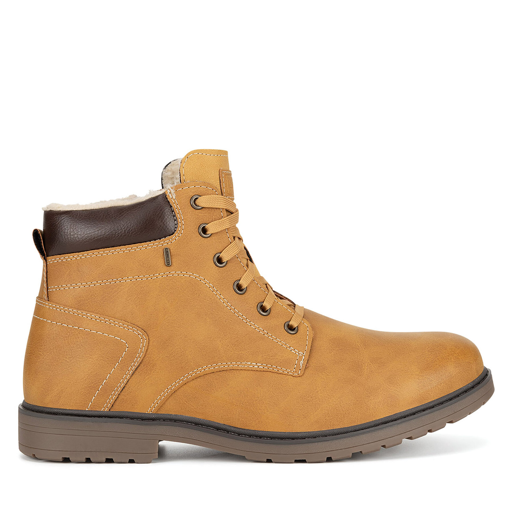 Зимни обувки Lanetti MBS-6997-05 Жълт