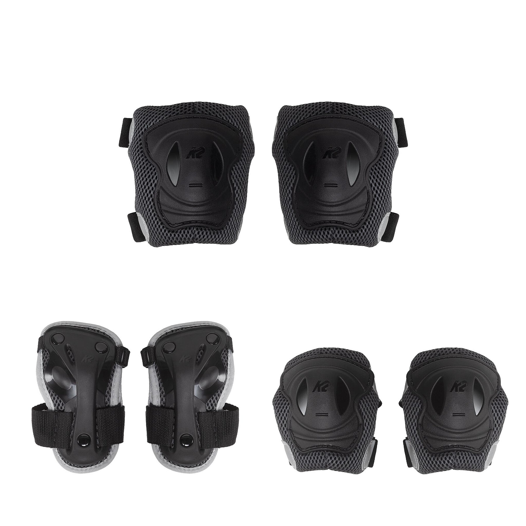 Set de protección para patinar K2 Performance Pad Set 30E1416.1.1 Gris