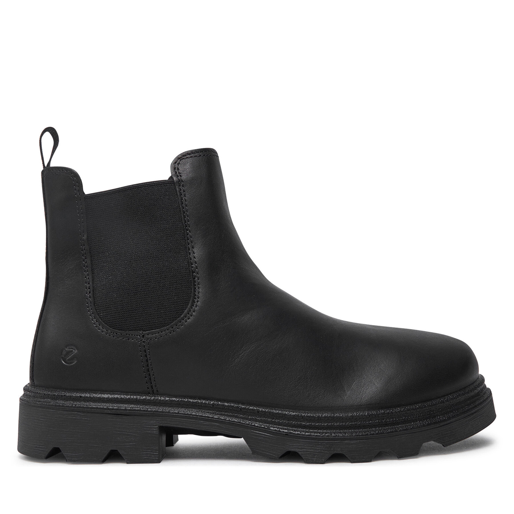 Šnurovacia obuv ECCO Grainer K 72823301001 Čierna