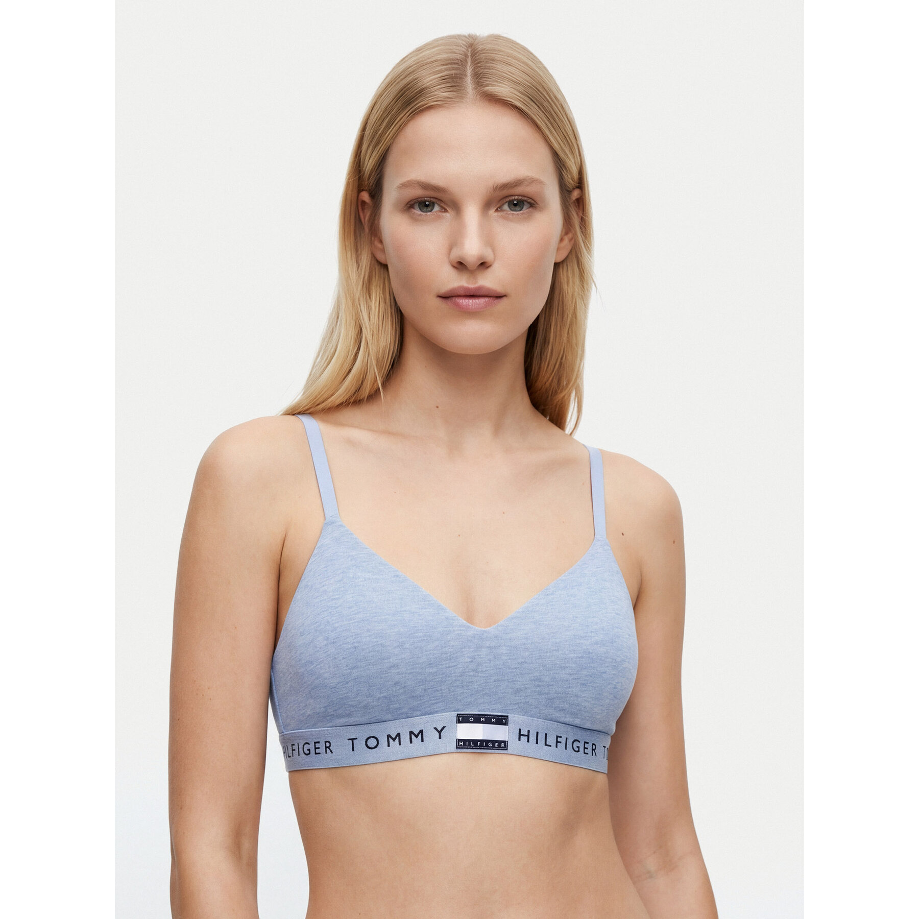 Tommy Hilfiger Bralette-BH UW0UW05715 Hellblau