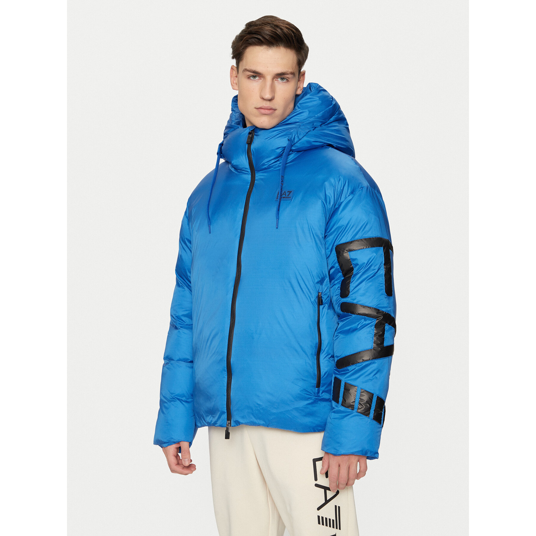 EA7 Emporio Armani Winterjacke 6DPB19 Pngaz 1528 Blau Regular Fit