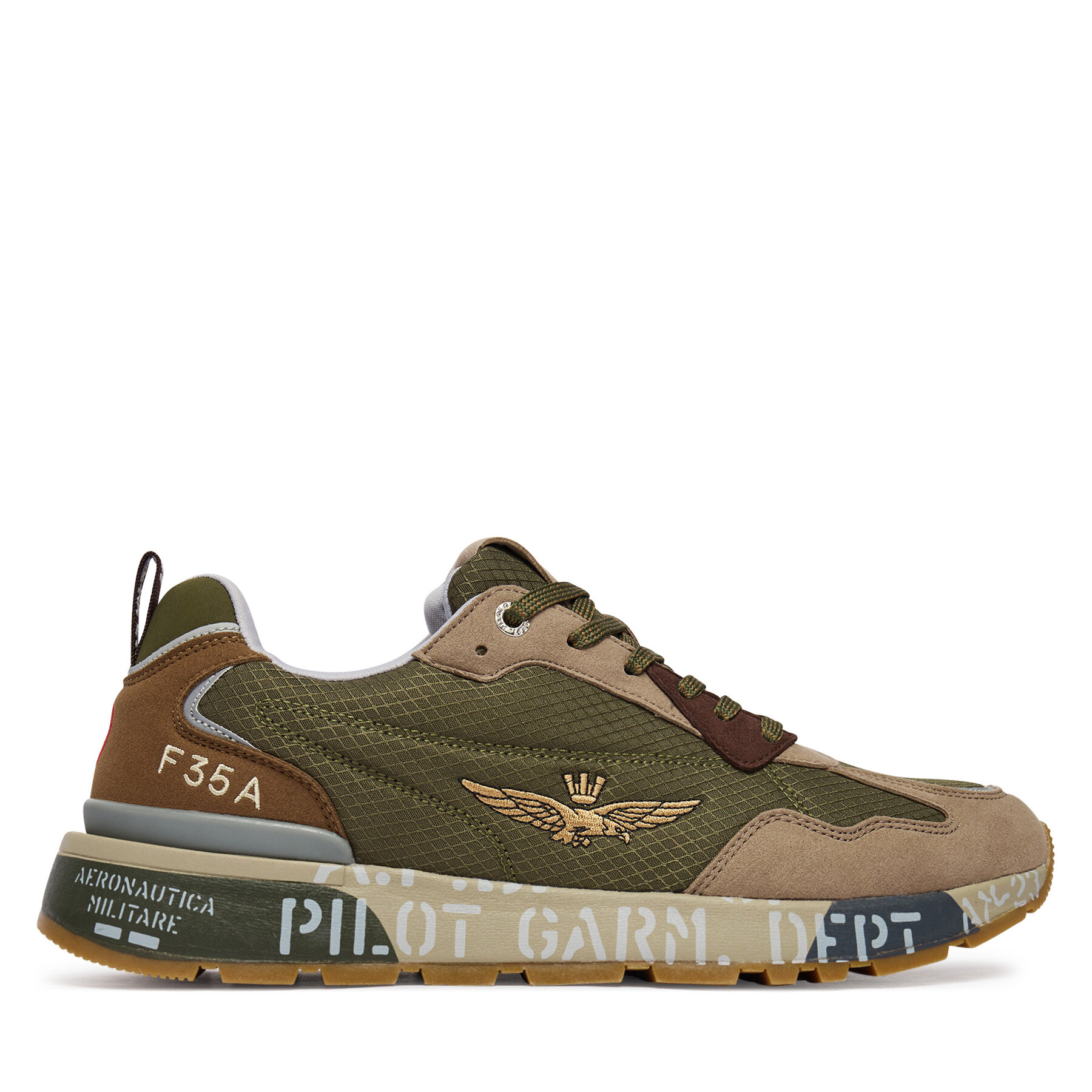 Sportcipők Aeronautica Militare 261SC0276UCT04327 Zöld