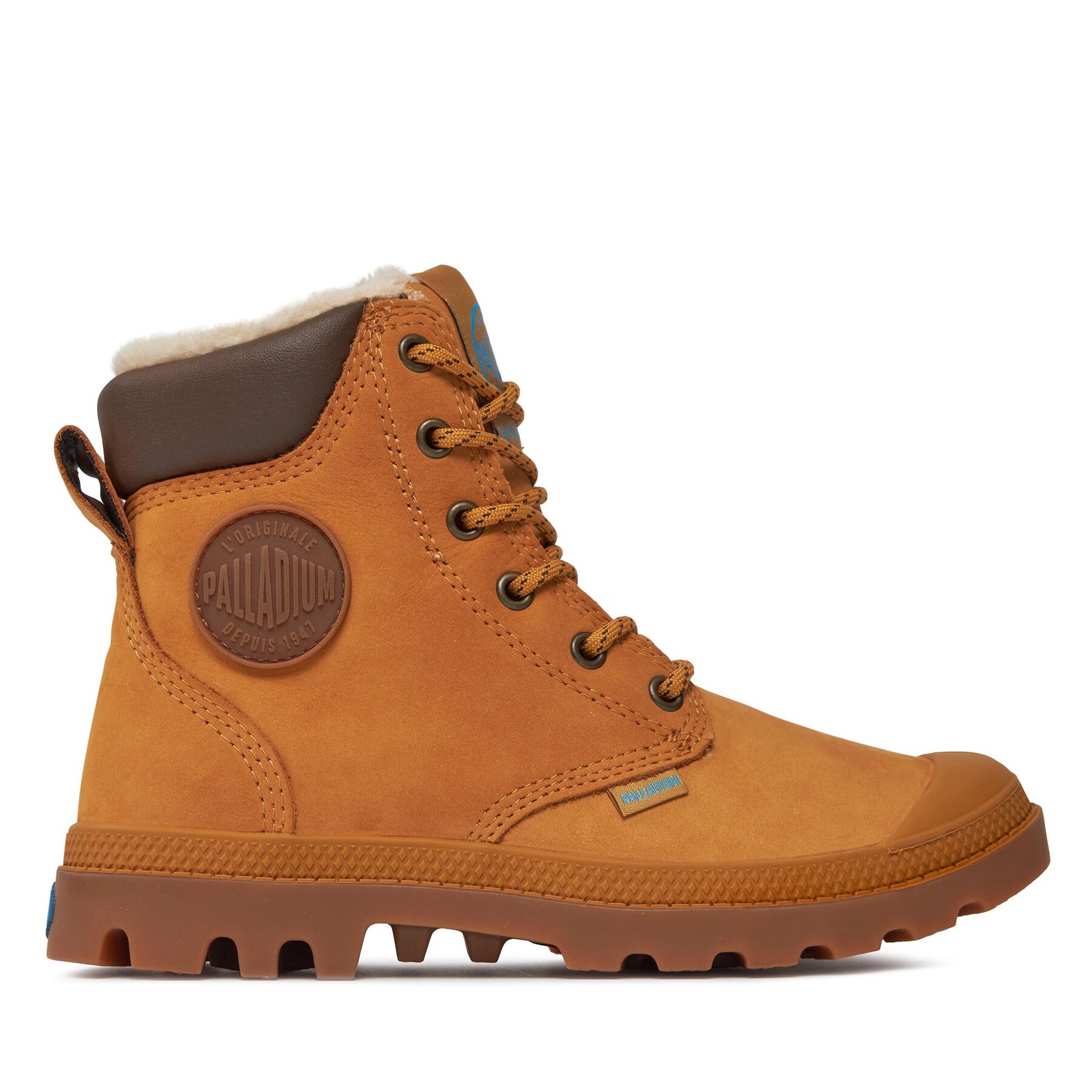 Trapper stila apavi Palladium Pampa Sport Cuff WPS 72992-228-M Brūns