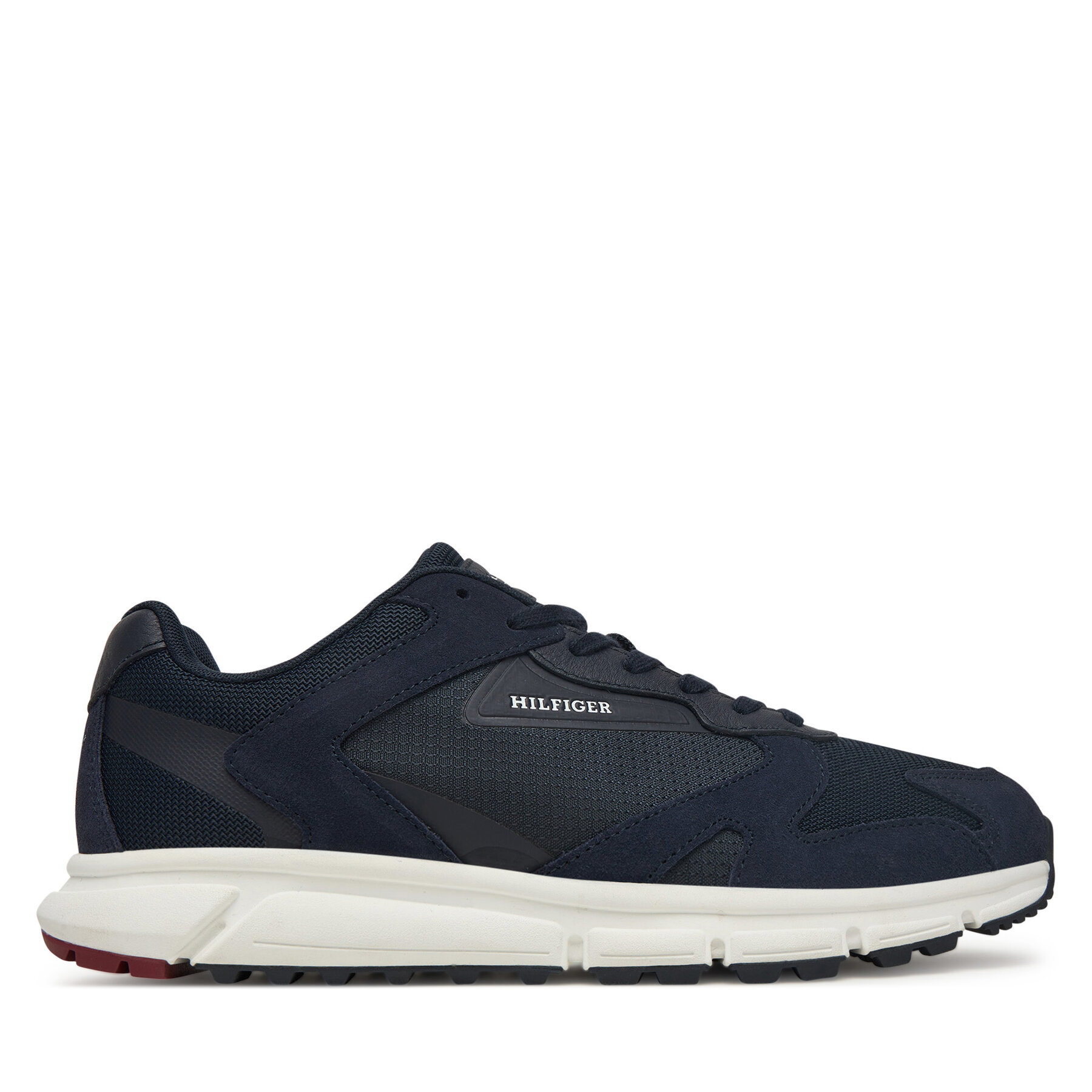 Сникърси Tommy Hilfiger Outdoor Runner Mix FM0FM05574 Тъмносин