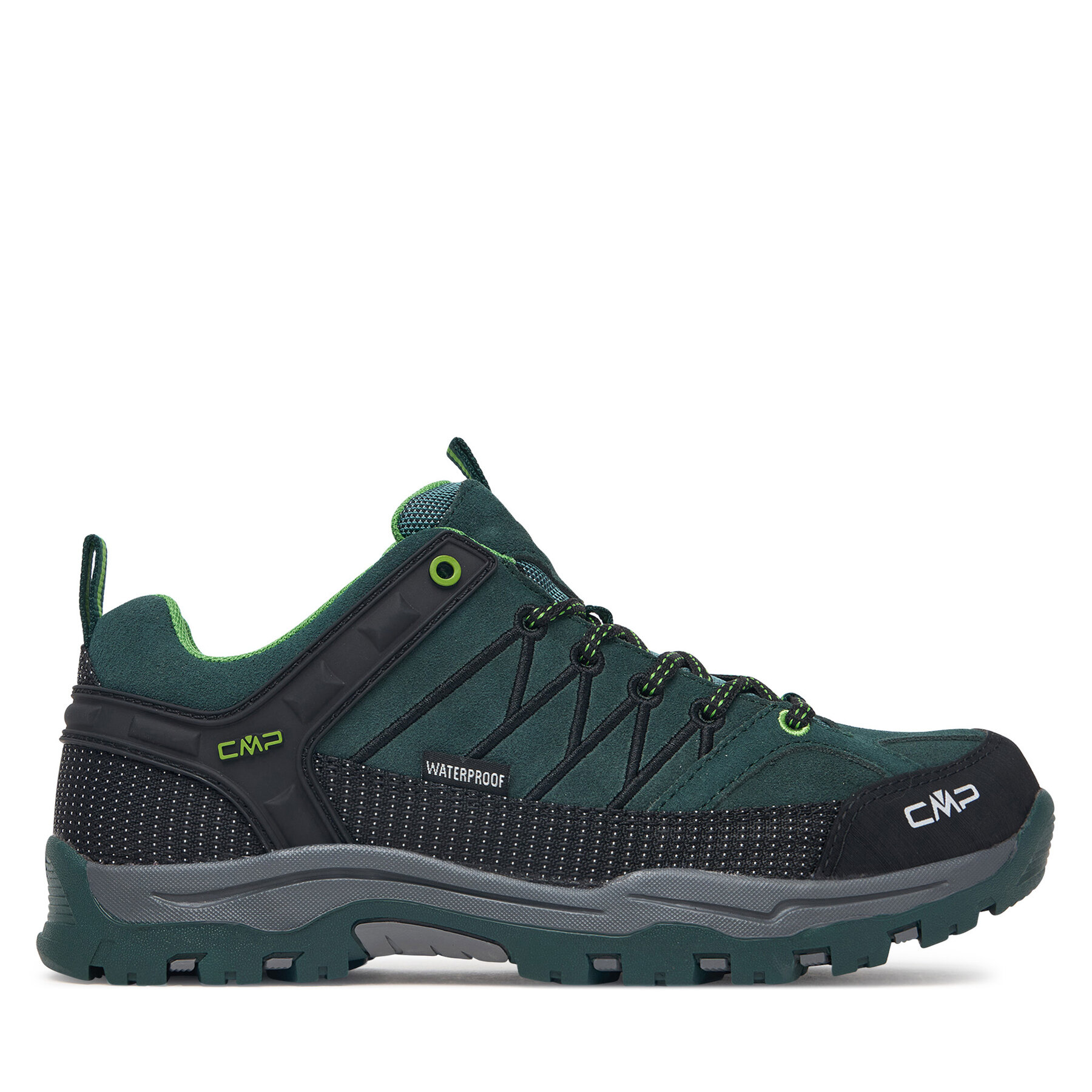 Trekking čevlji CMP Rigel Low Wp 3Q13244J Temno zelena