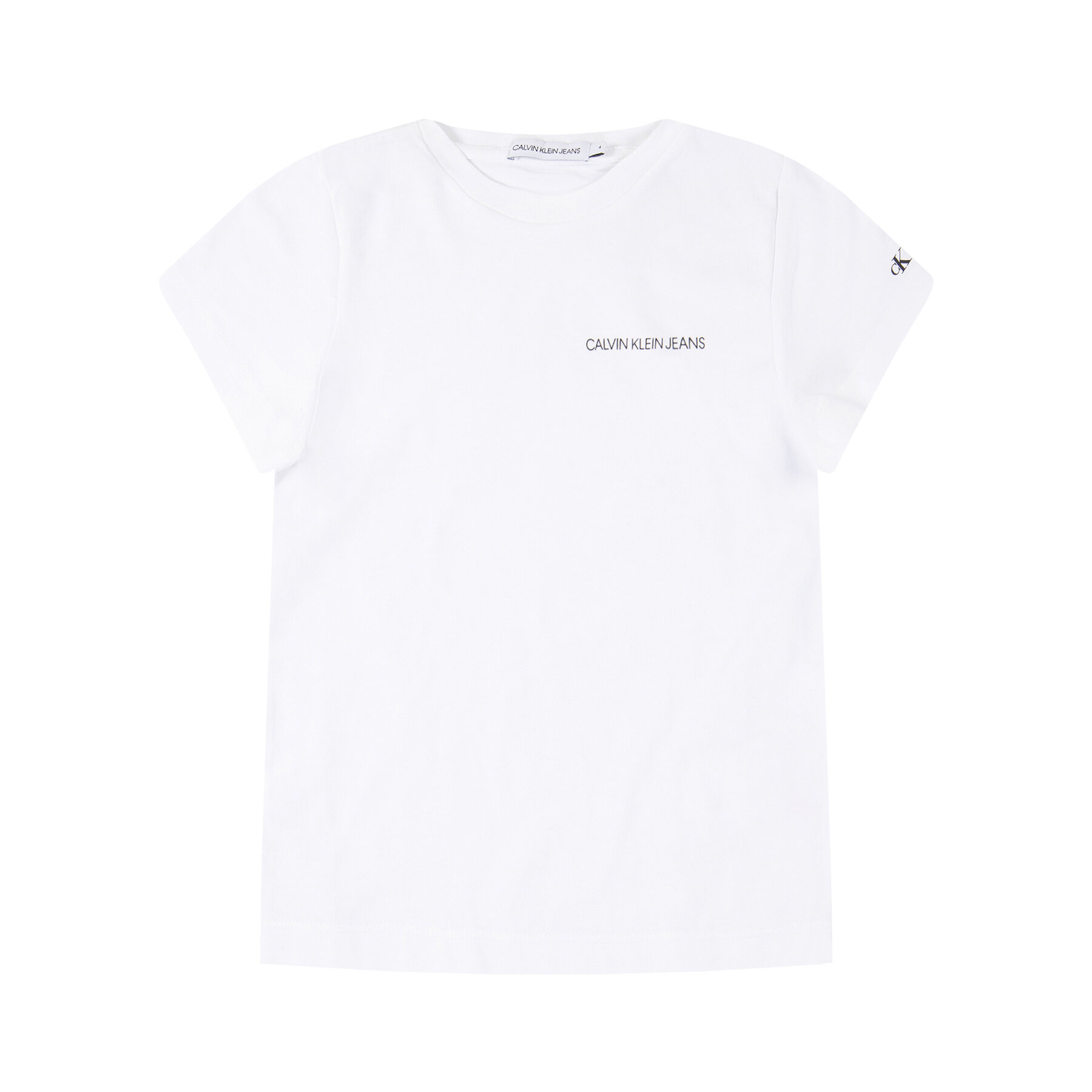 Calvin Klein Jeans T-Shirt IB0IB00456 Weiß Regular Fit