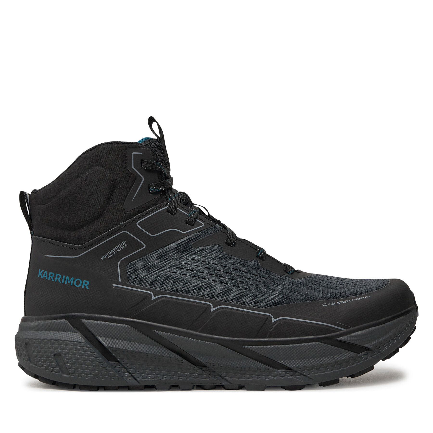 Karrimor Παπούτσια πεζοπορίας Karrimor Singletrack Mid K1127 Μαύρο