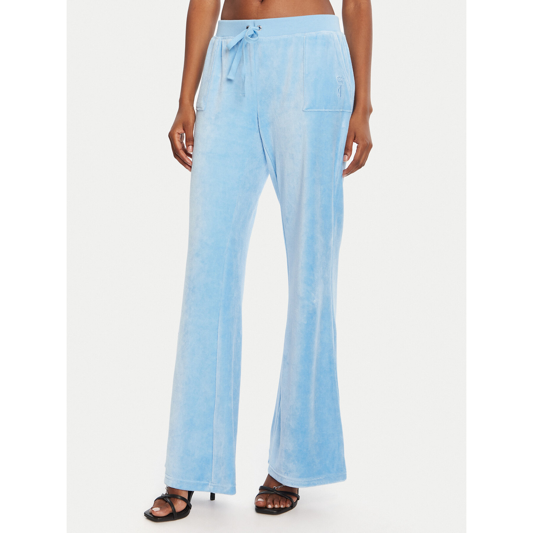 Juicy Couture Donji dio trenerke Caisa JCSEBJ008 Plava Slim Fit