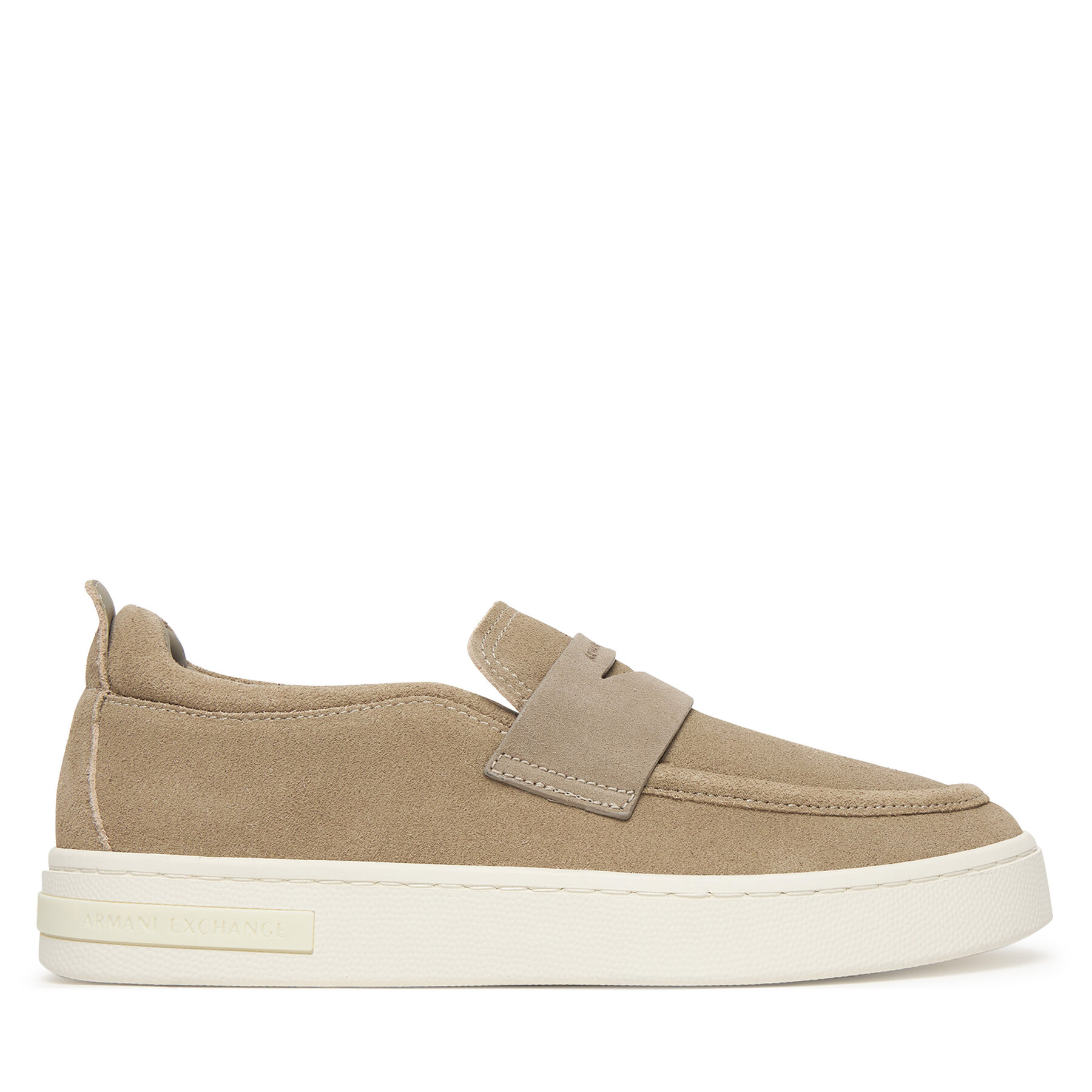 Loaferek Armani Exchange XM002632 AF19687 Z1030 Bézs