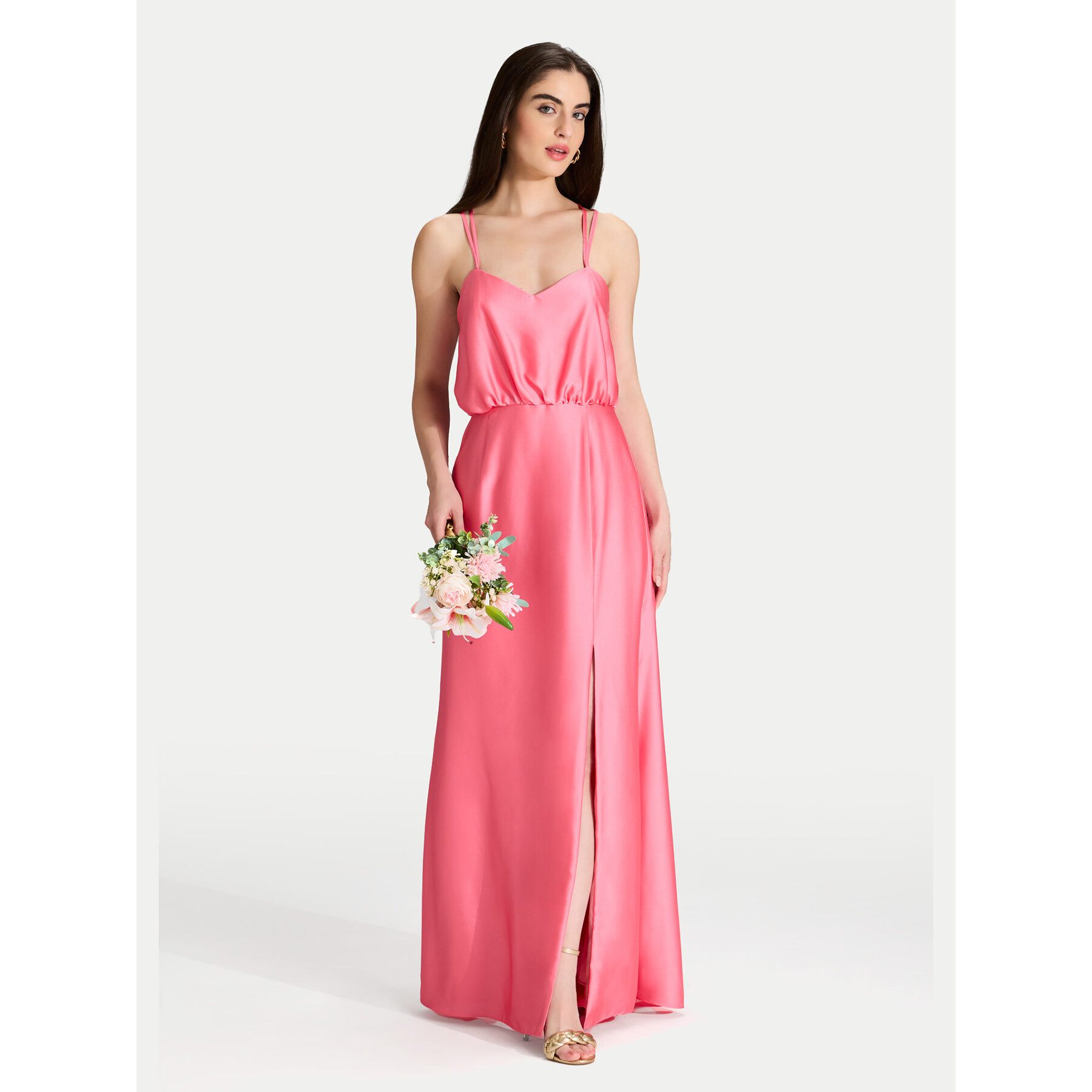 Swing Abendkleid 5AI20900 Rosa Regular Fit