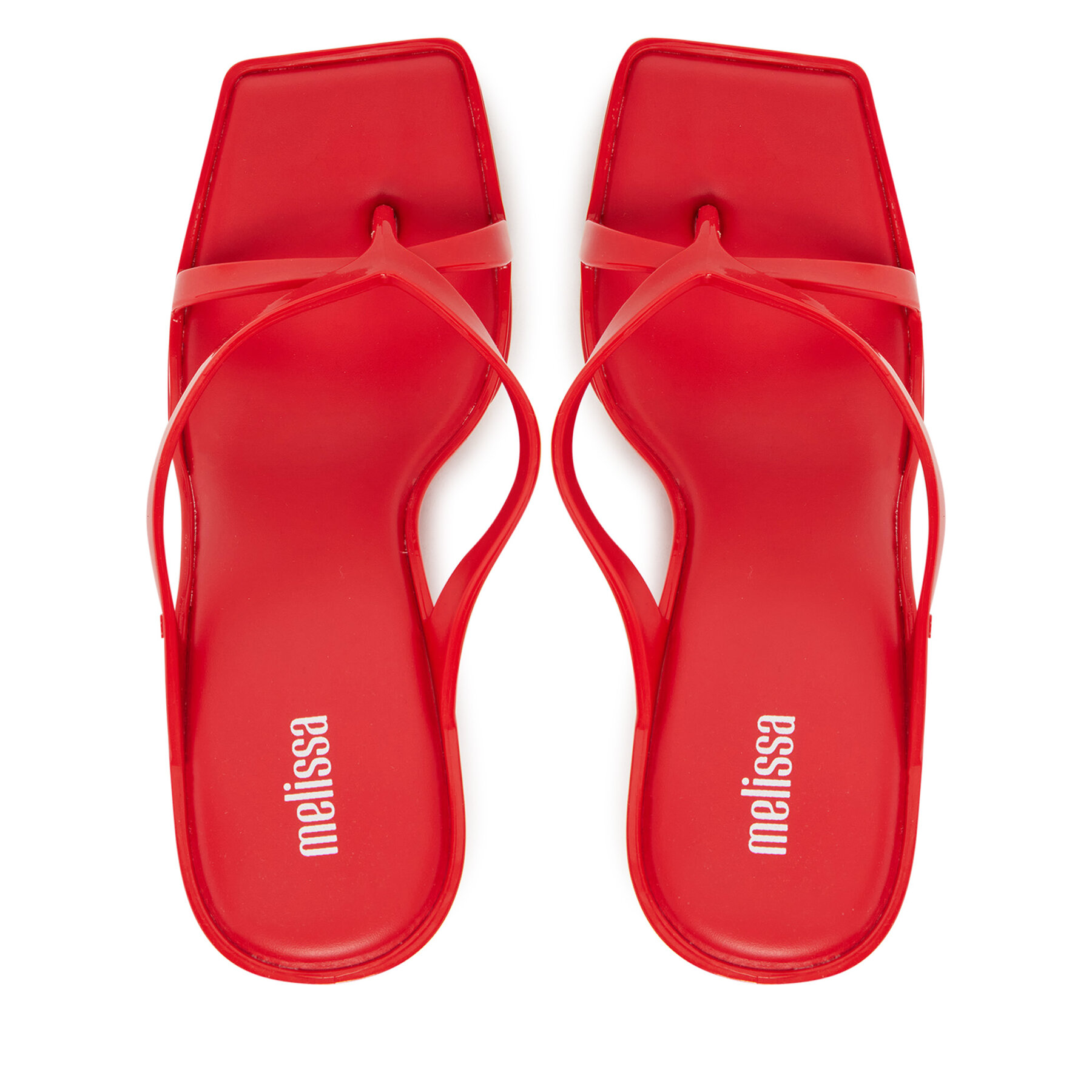 Джапанки Melissa Melissa Glass Heel Ad 35801 Червен