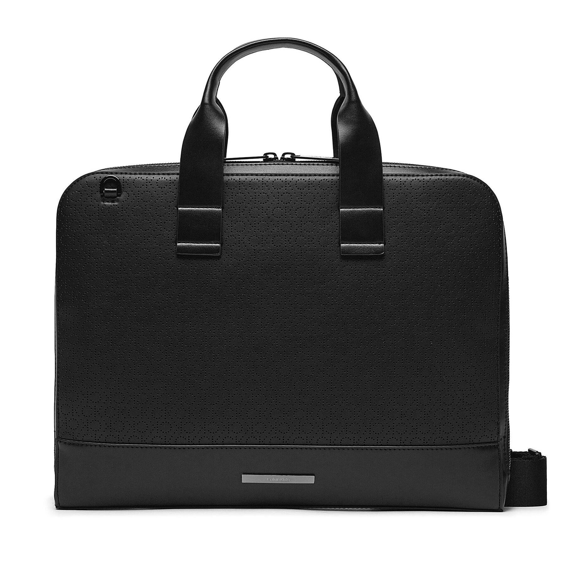 Bild av Laptopväska Calvin Klein Modern Bar Slim Laptop Bag Mono K50K511529 Ck Mono Perf Black 0GK