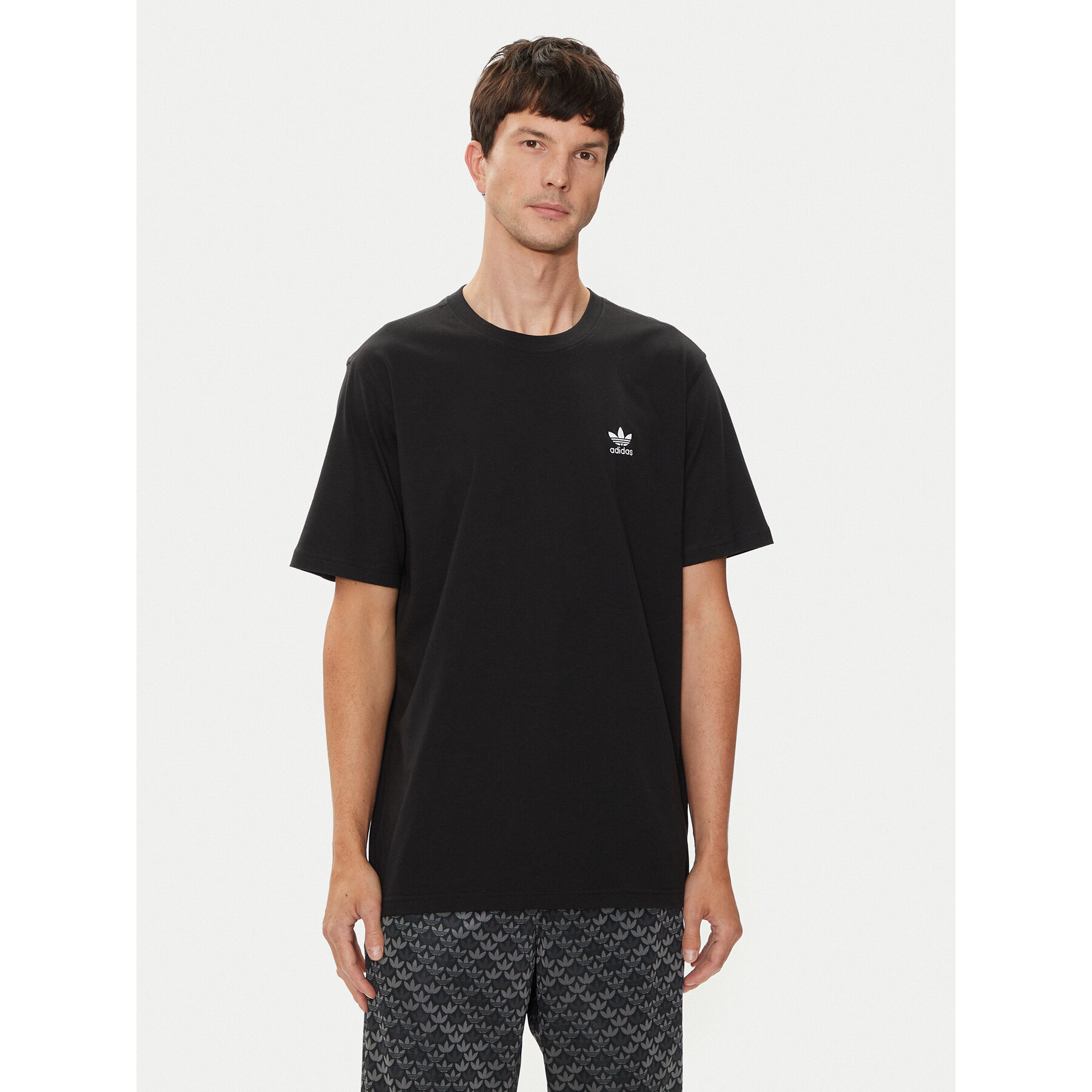 adidas Póló Trefoil Essentials IW5787 Fekete Regular Fit