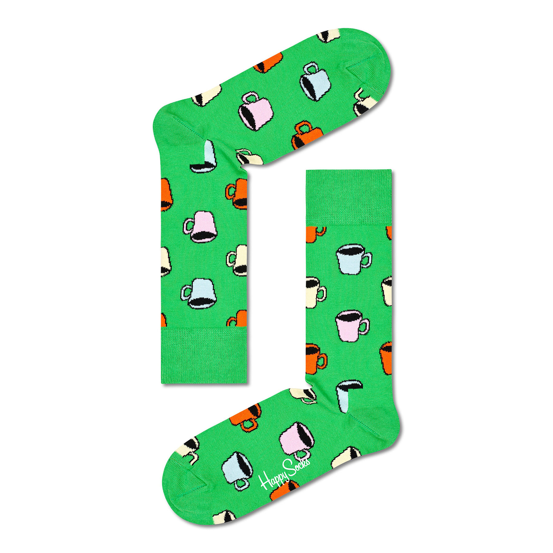 Șosete Înalte Unisex Happy Socks MCT01-7303 Verde epantofi-Accesorii-Textile-Șosete-Bărbați-Înalte imagine noua