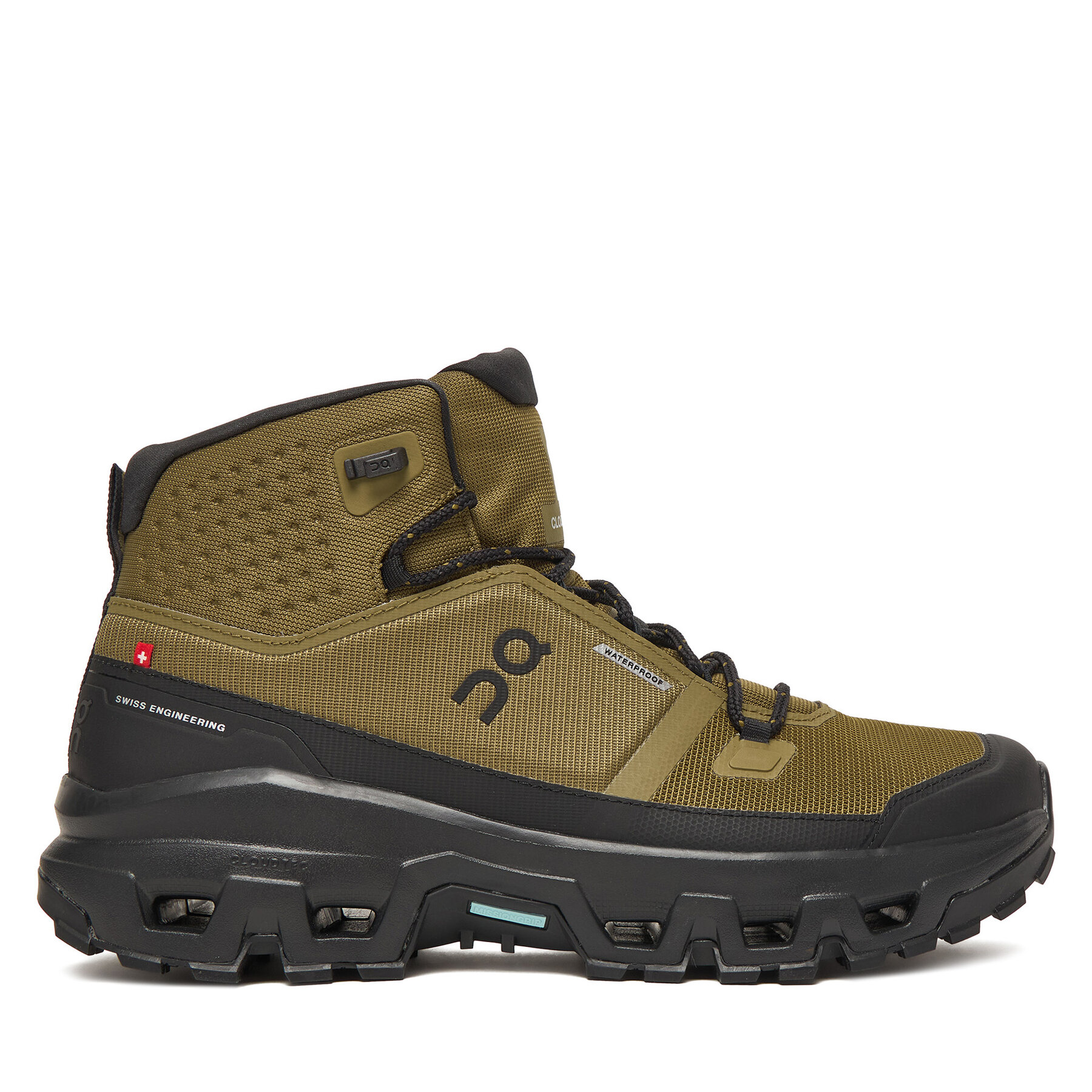 On Pánske Trekingová obuv, Rozmer: 45, Kaki, Cloudrock Mid Wp 3MF10161473