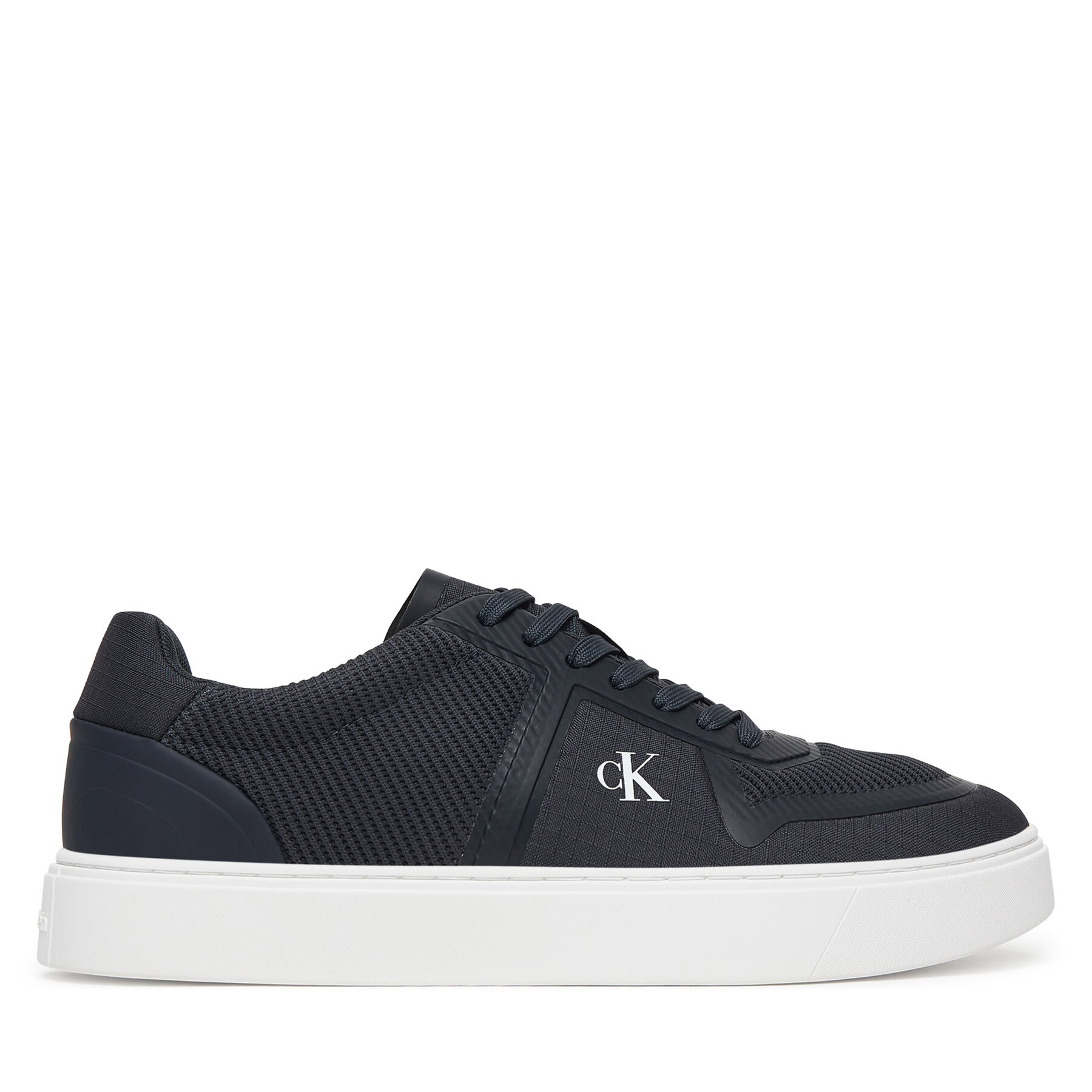 Sneakers Calvin Klein Classic Cups Laceup Knit HM0HM02130 Bleumarin