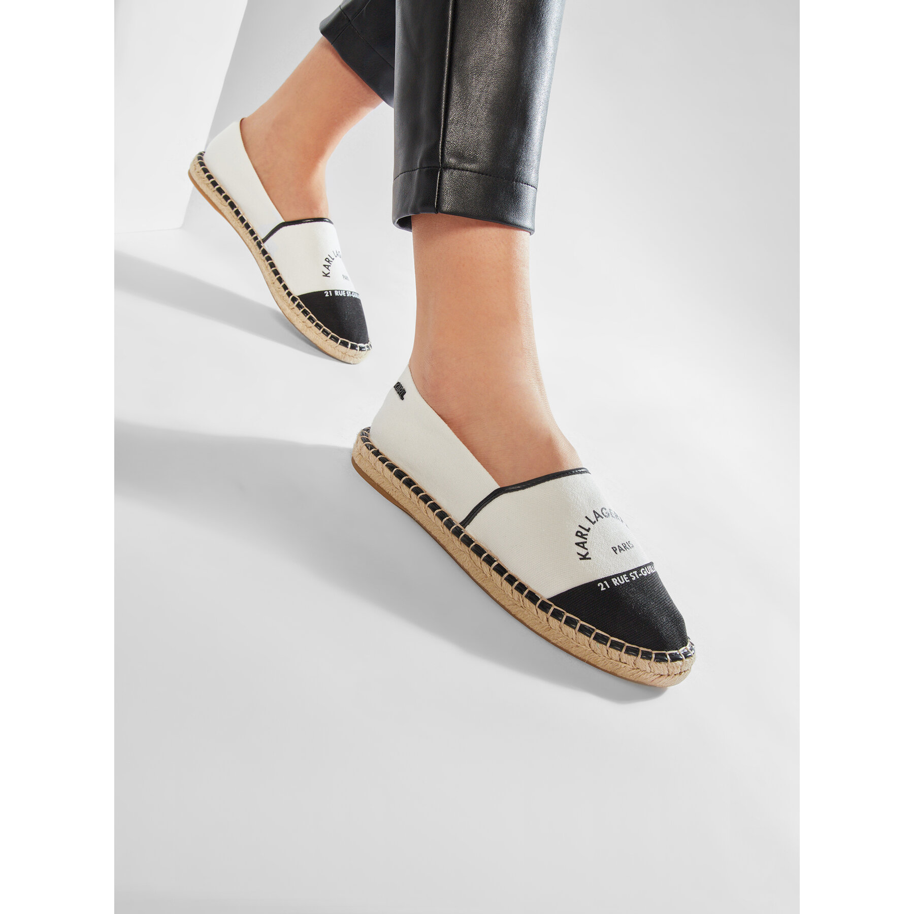 Espadrile KARL LAGERFELD KL80108 Bijela