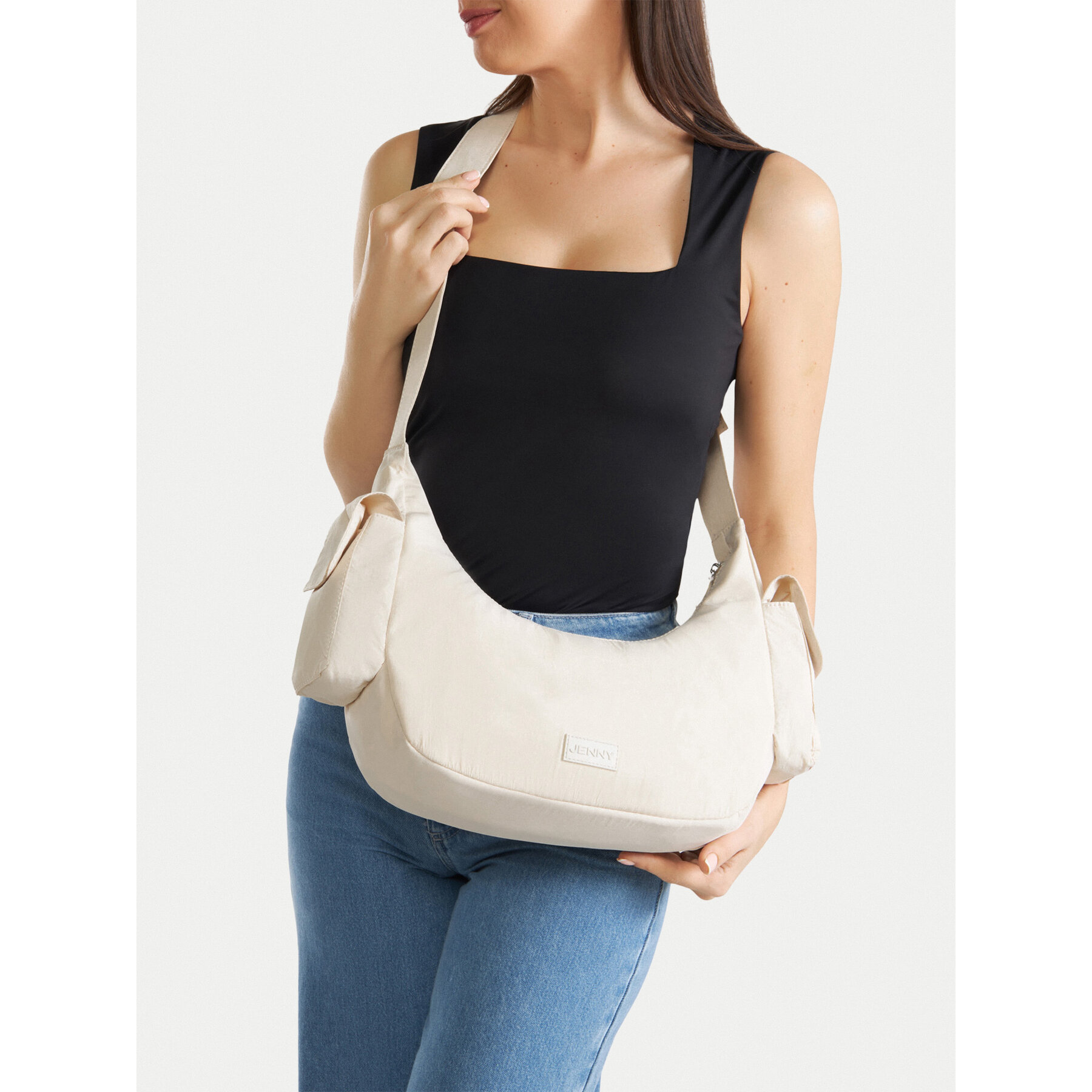 Дамска чанта JENNY JNY-M-007-07 Бежов