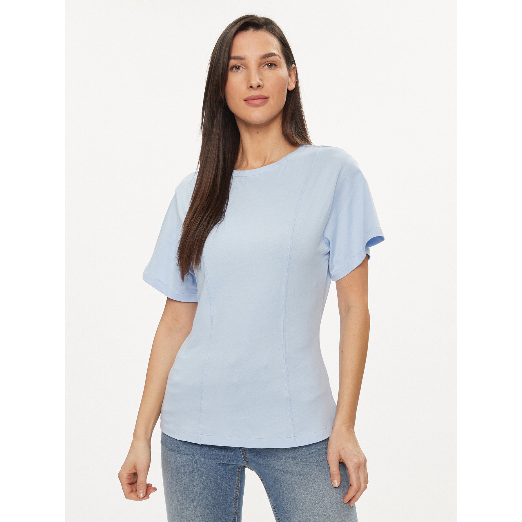 United Colors Of Benetton Póló 3BL0D106A Kék Regular Fit