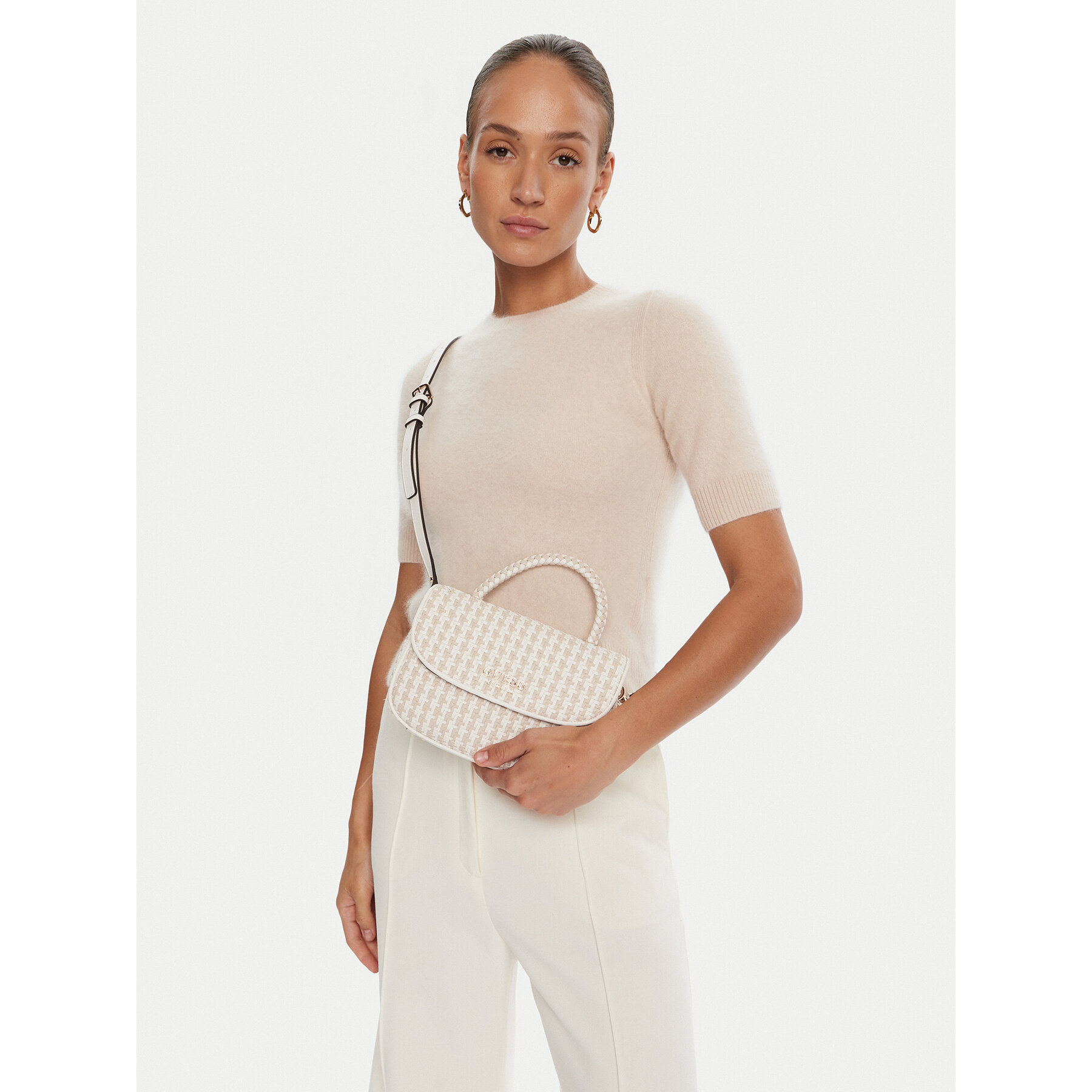 Torbica Guess Mirema HWWG96 31200 Krem