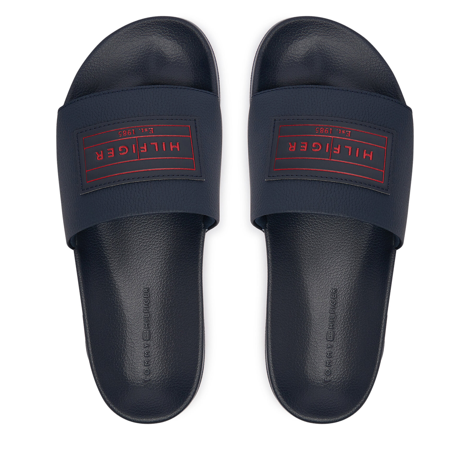 Šľapky Tommy Hilfiger Patch Pool Slide FM0FM06008 Tmavomodrá