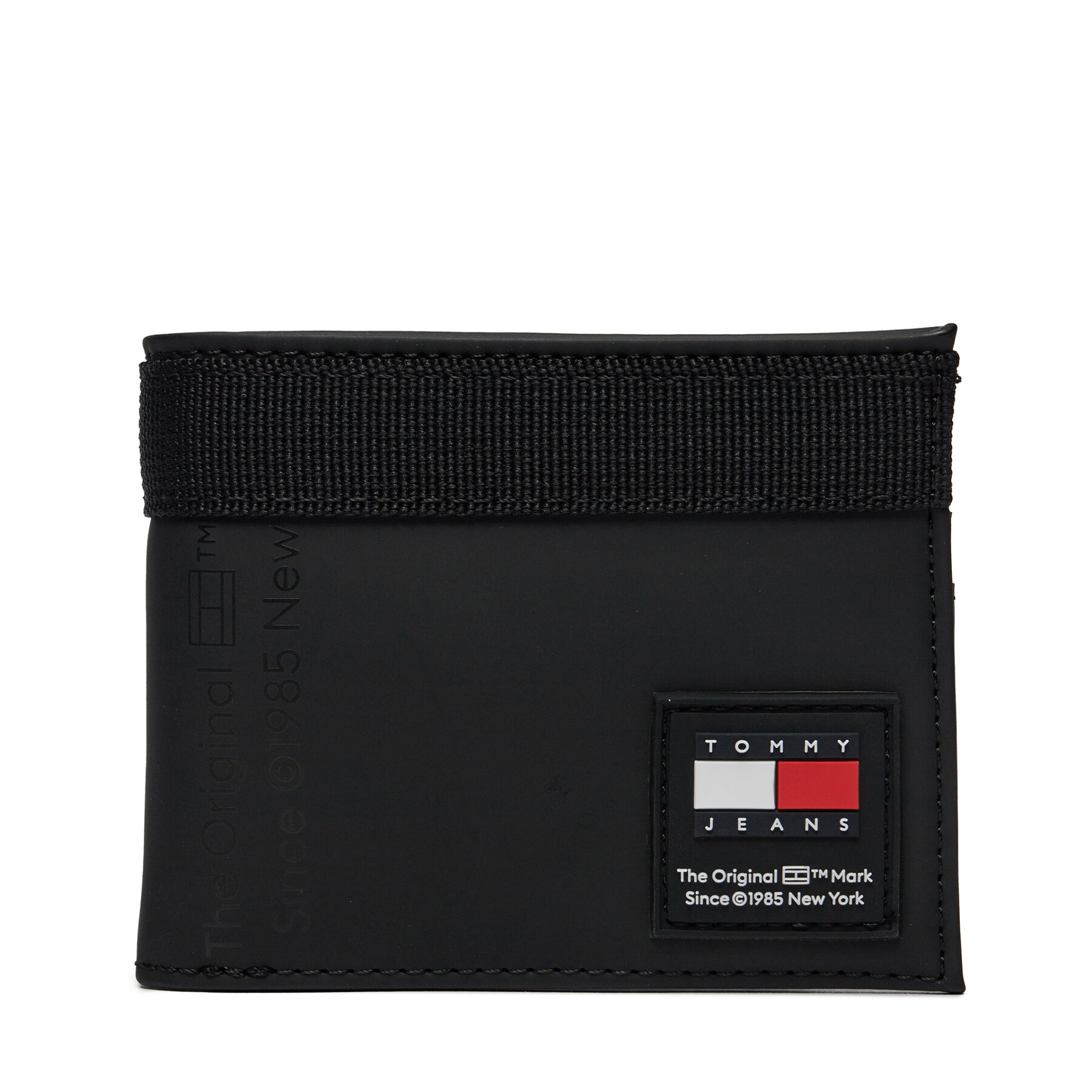 Portofel Mare pentru Bărbați Tommy Jeans Tjm Daily + Cc Wallet AM0AM12081 Negru
