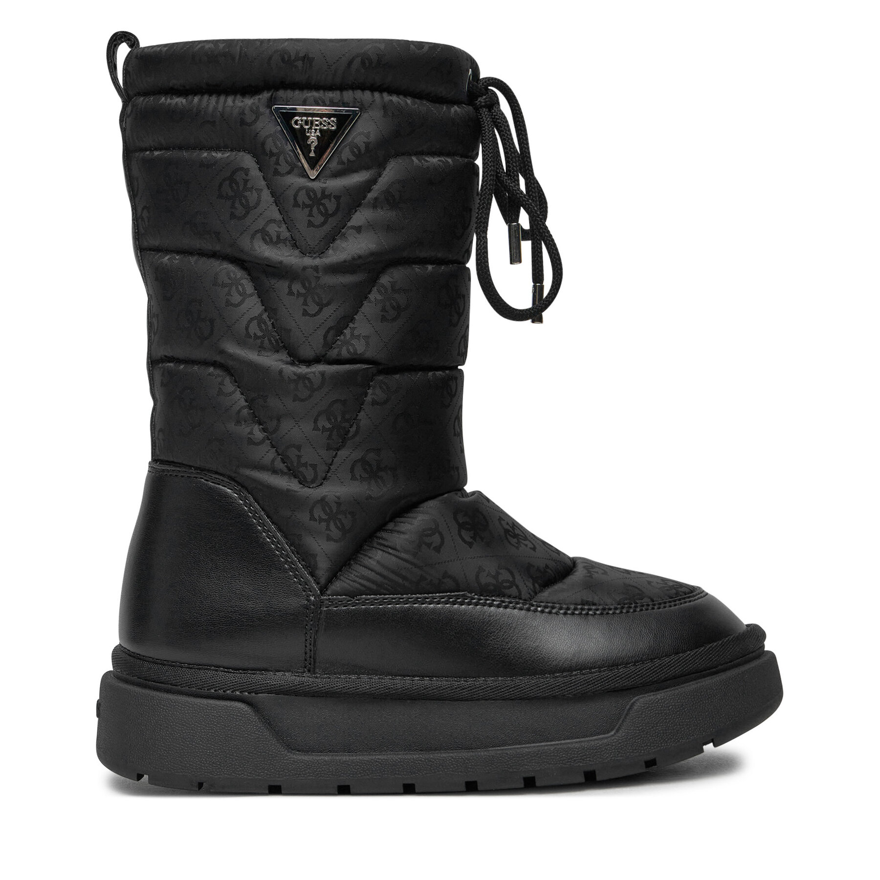 Guess Μπότες Χιονιού Guess Umme FLFUMM ELE10 Μαύρο