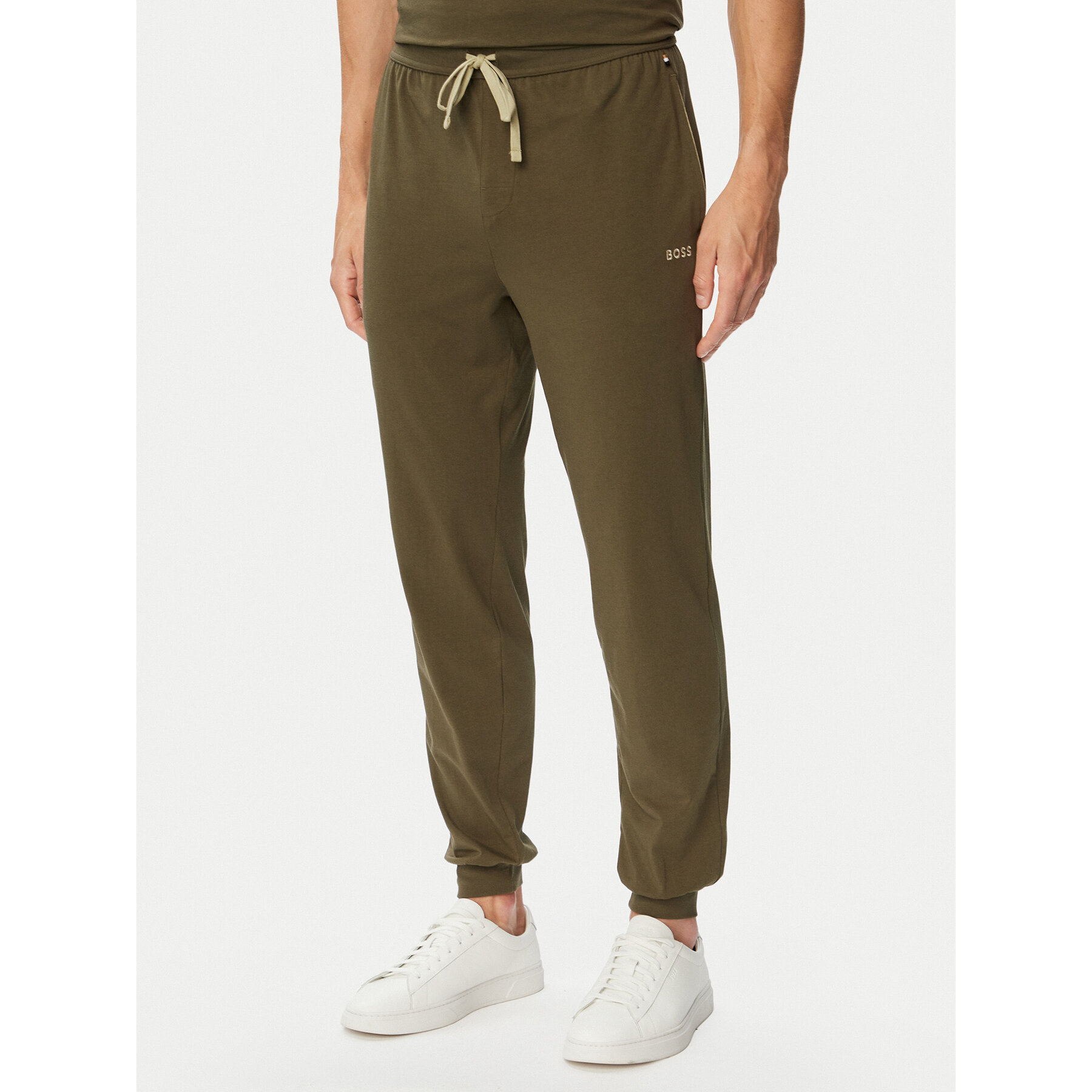 Boss Jogginghose Mix&Match 50515305 Khakifarben Regular Fit