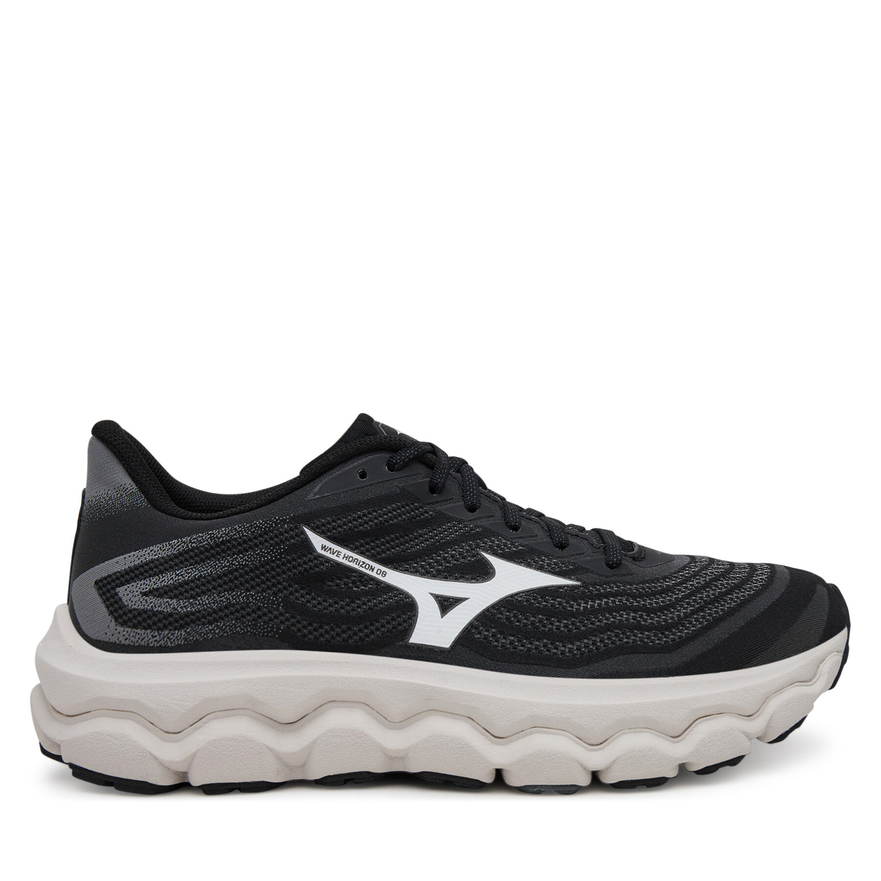 Unisex Bežecké topánky Mizuno, Rozmer: 45, Čierna, Wave Horizon 8 J1GC2526