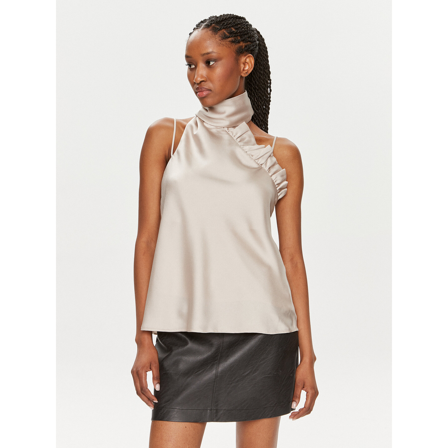 Bruuns Bazaar Bluse Susie BBW3902 Beige Regular Fit