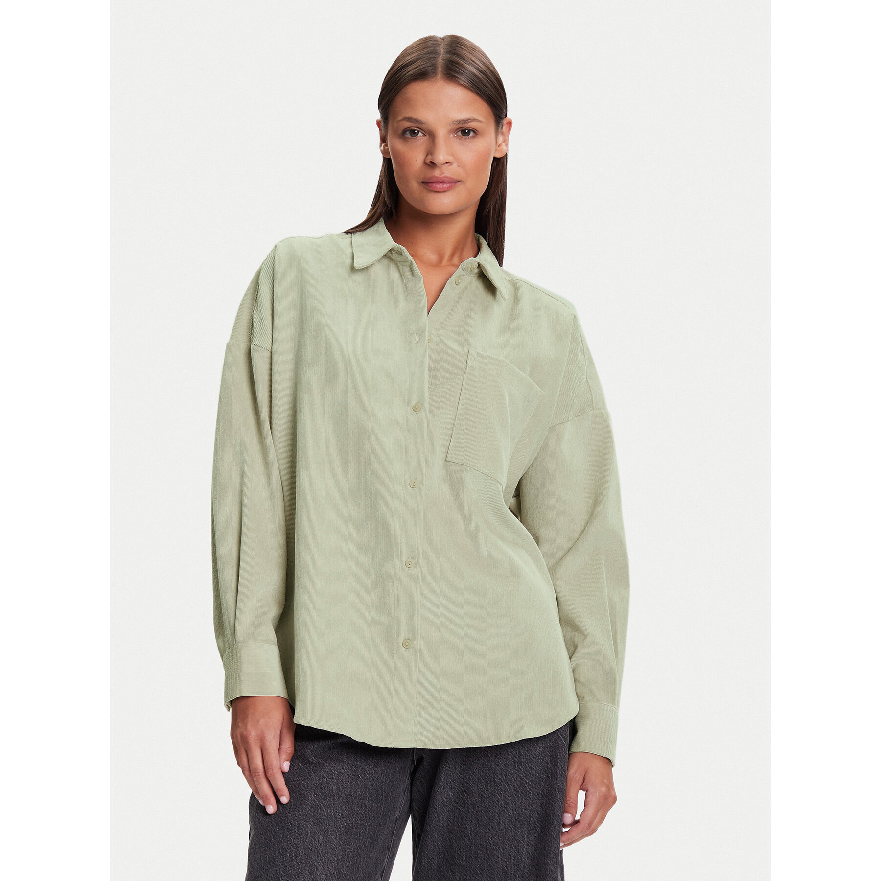 Vero Moda Hemd Sanne 10317194 Beige Oversize