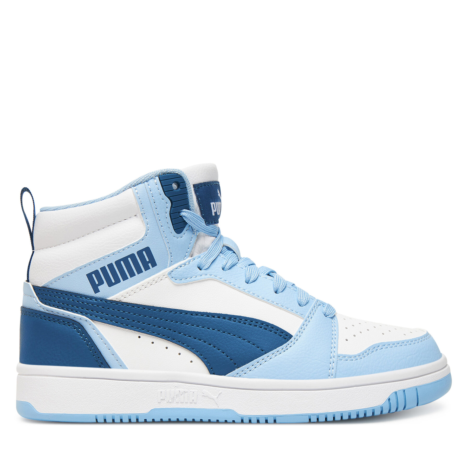 Αθλητικά Puma Rebound V6 Mid Jr 393831 32 Λευκό