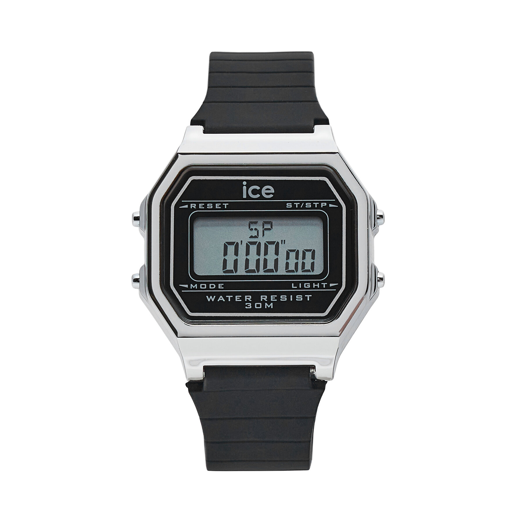 Ice-Watch Ρολόι Ice-Watch Digit Retro 22063 Μαύρο