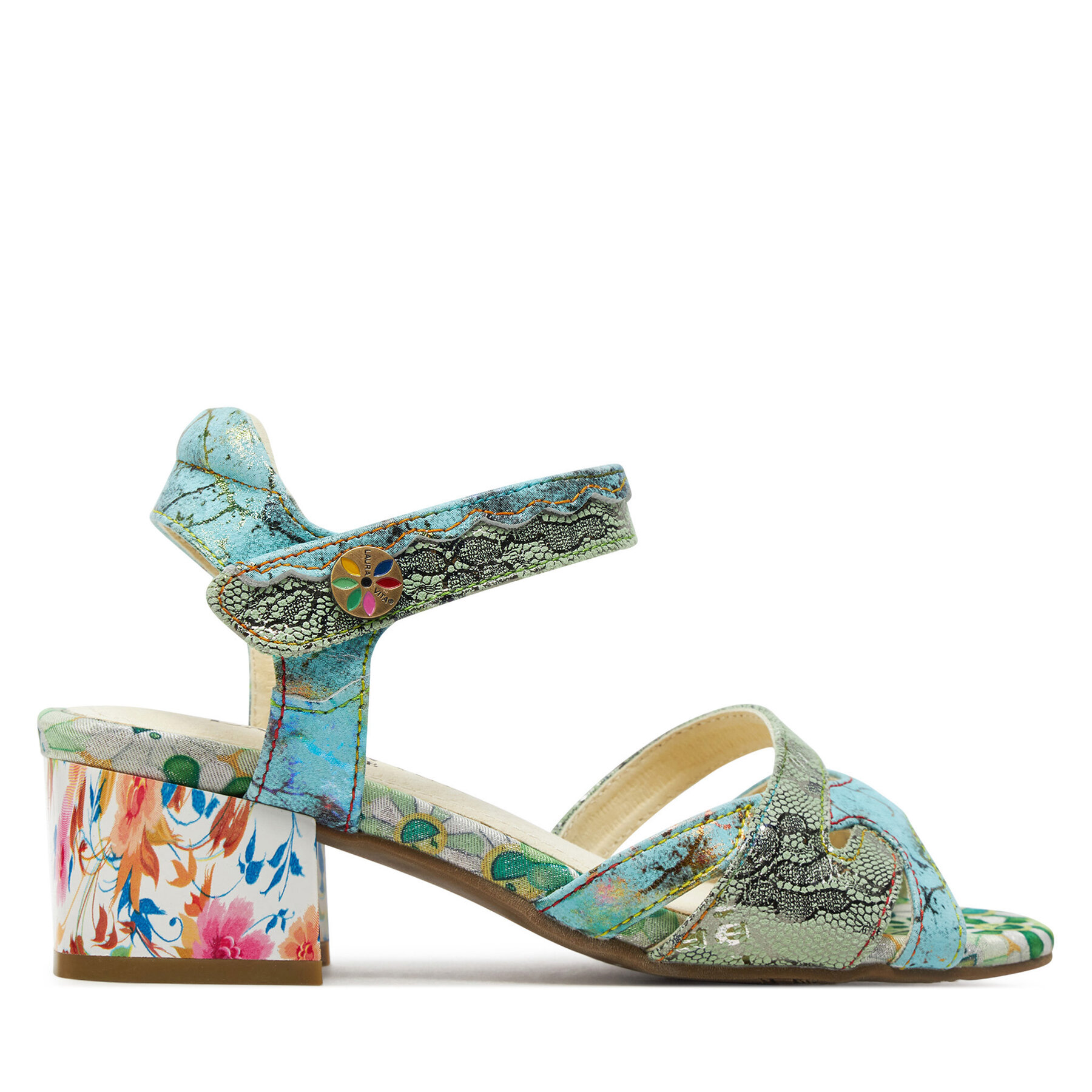 Sandalias Laura Vita Hucbio 31 Azul