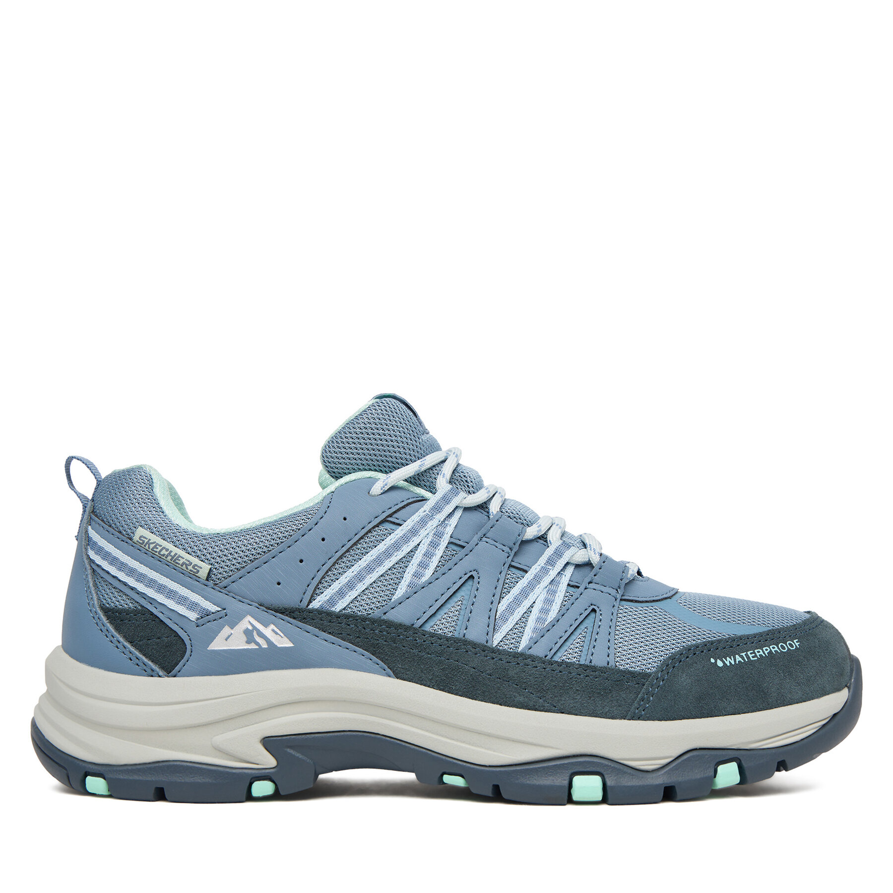 Trekingová obuv Skechers Trego 180003/SLT Modrá