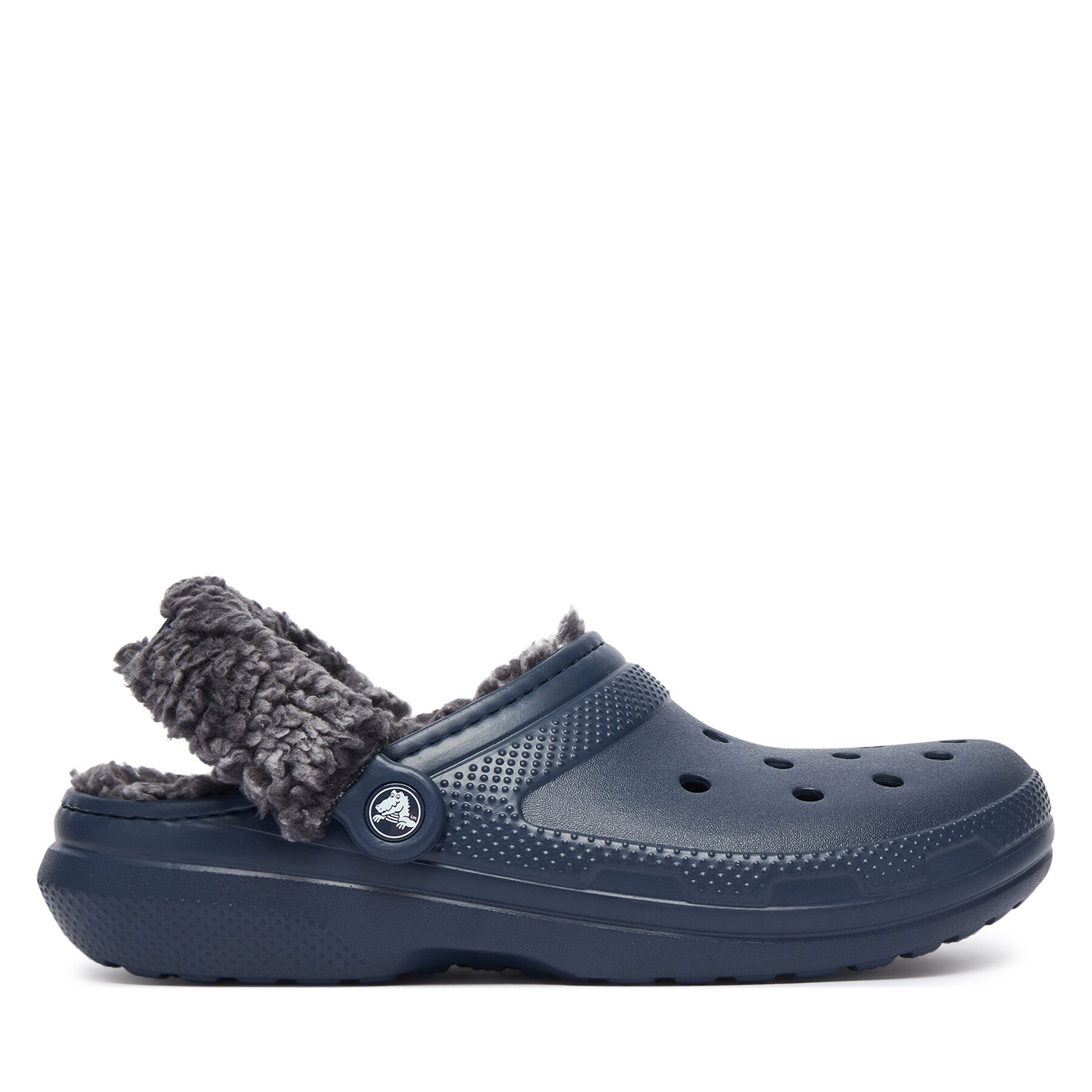 Şlapi Crocs Classic Fleece Lined Clog Quartz 211396 Bleumarin