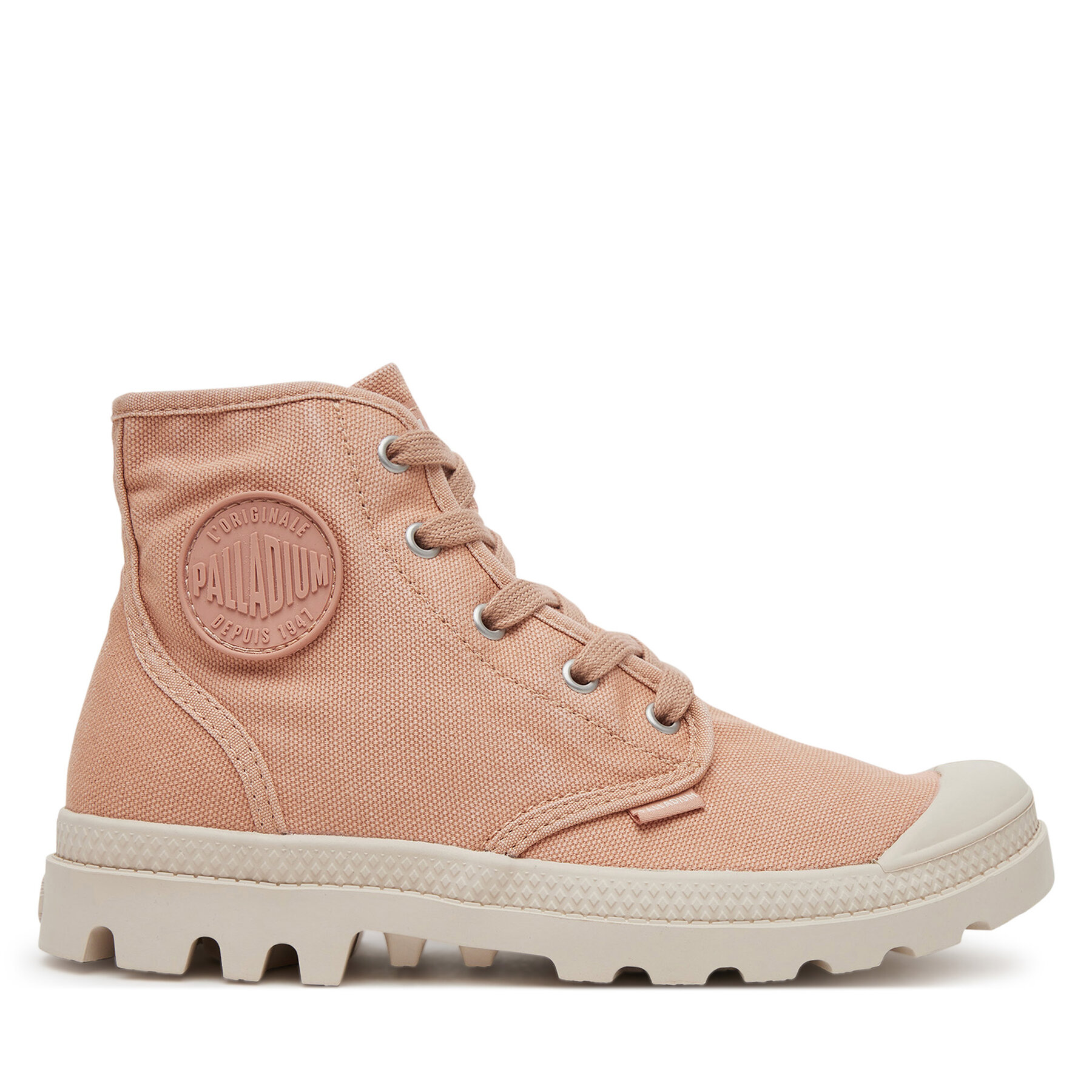 Trapper stila apavi Palladium Pampa Hi 92352-664-M Rozā
