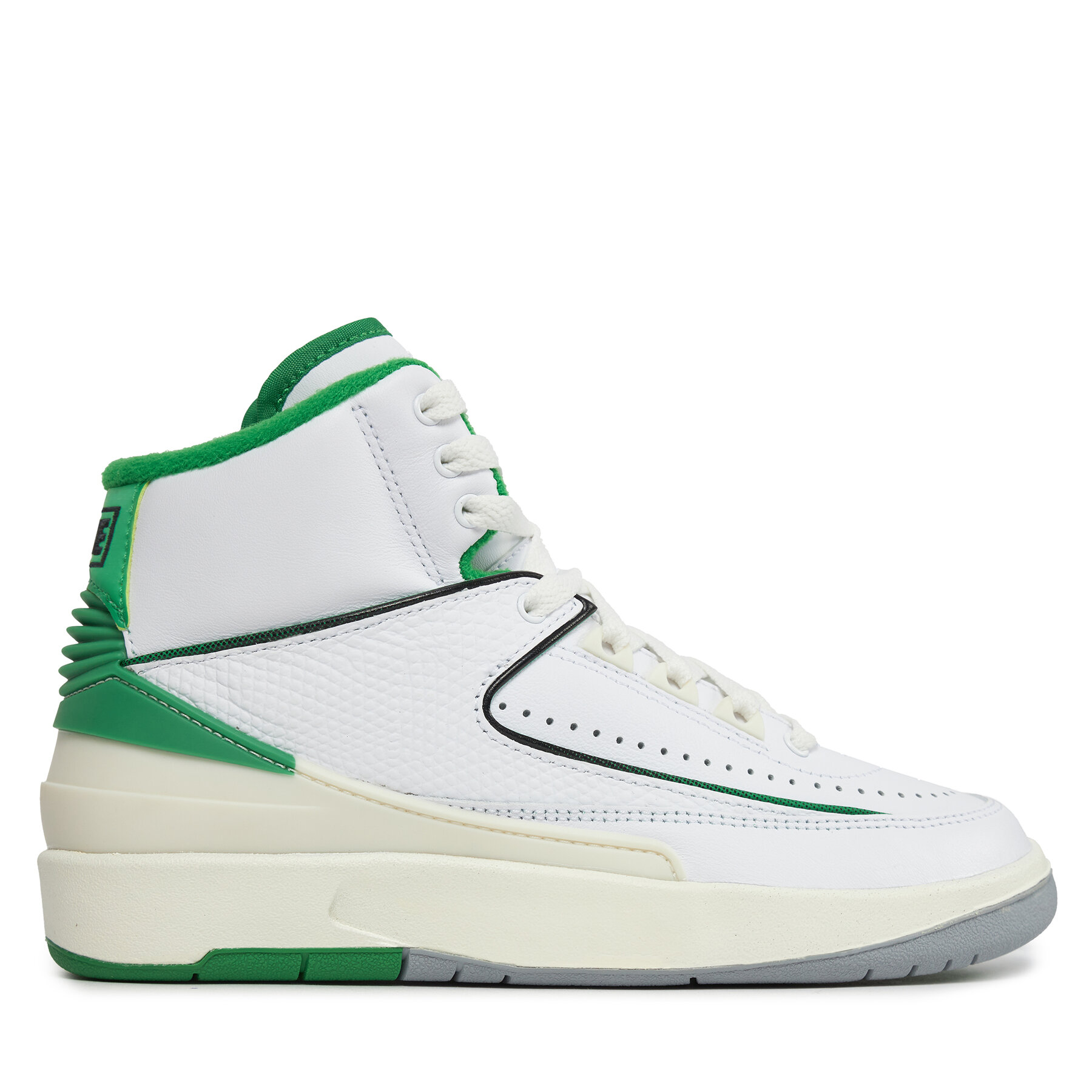 Batai Nike Air Jordan 2 Retro (GS) DQ8562 103 White/Lucky Green/Sail