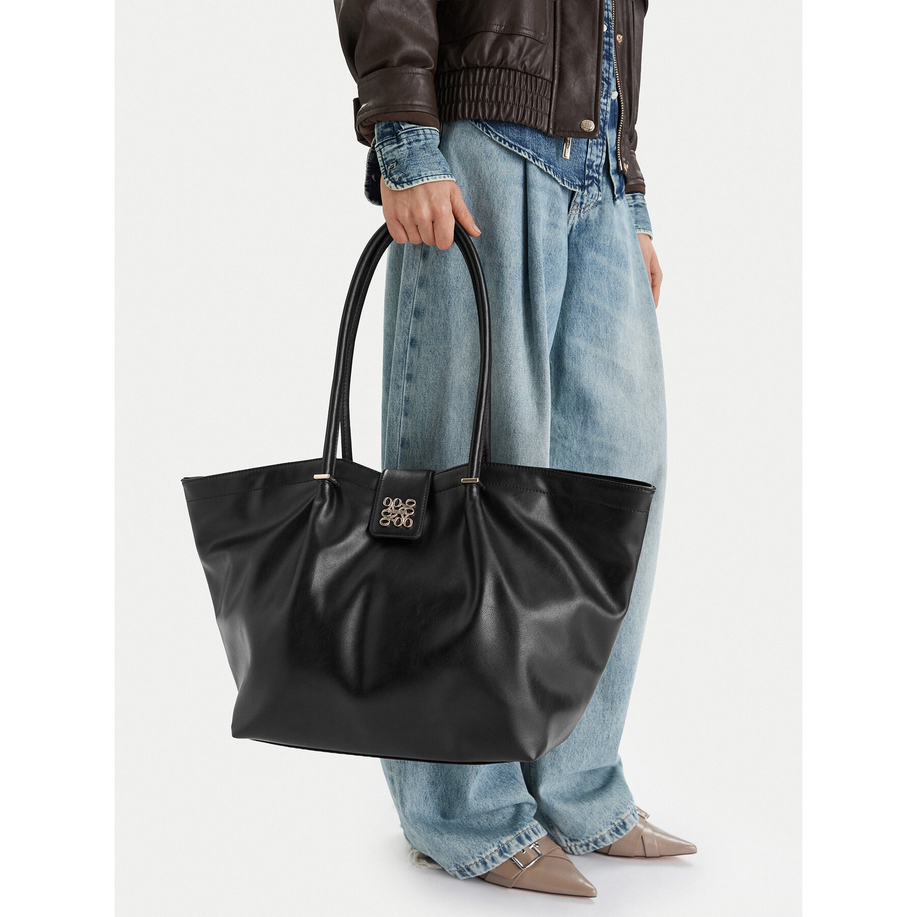 Τσάντα Nine West CEO-Corsia-LA374-5201 Μαύρο